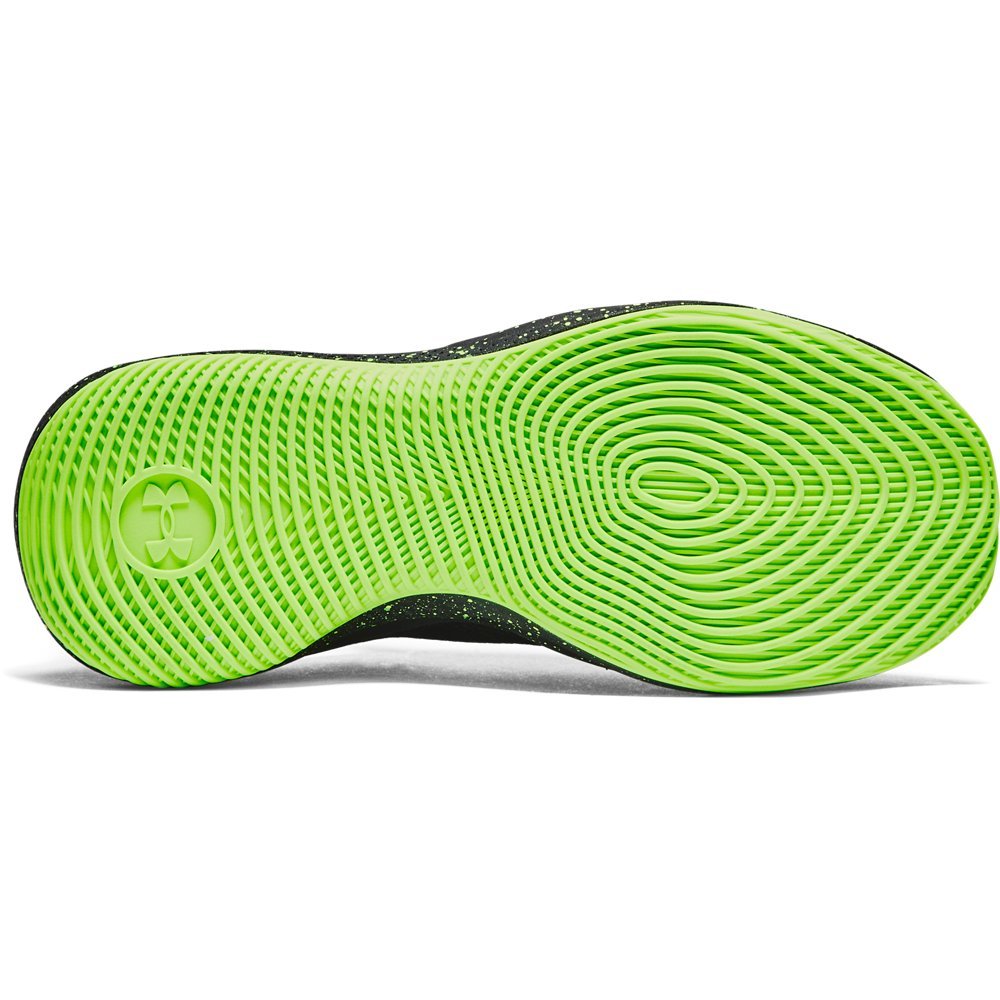 Tênis de Basquete Under Armour Curry Splash 24 Preto/Verde 5