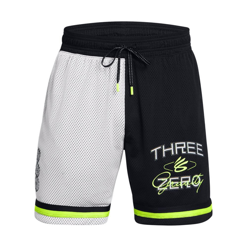 Shorts de Basquete Masculino Under Armour Curry Statement Preto 5