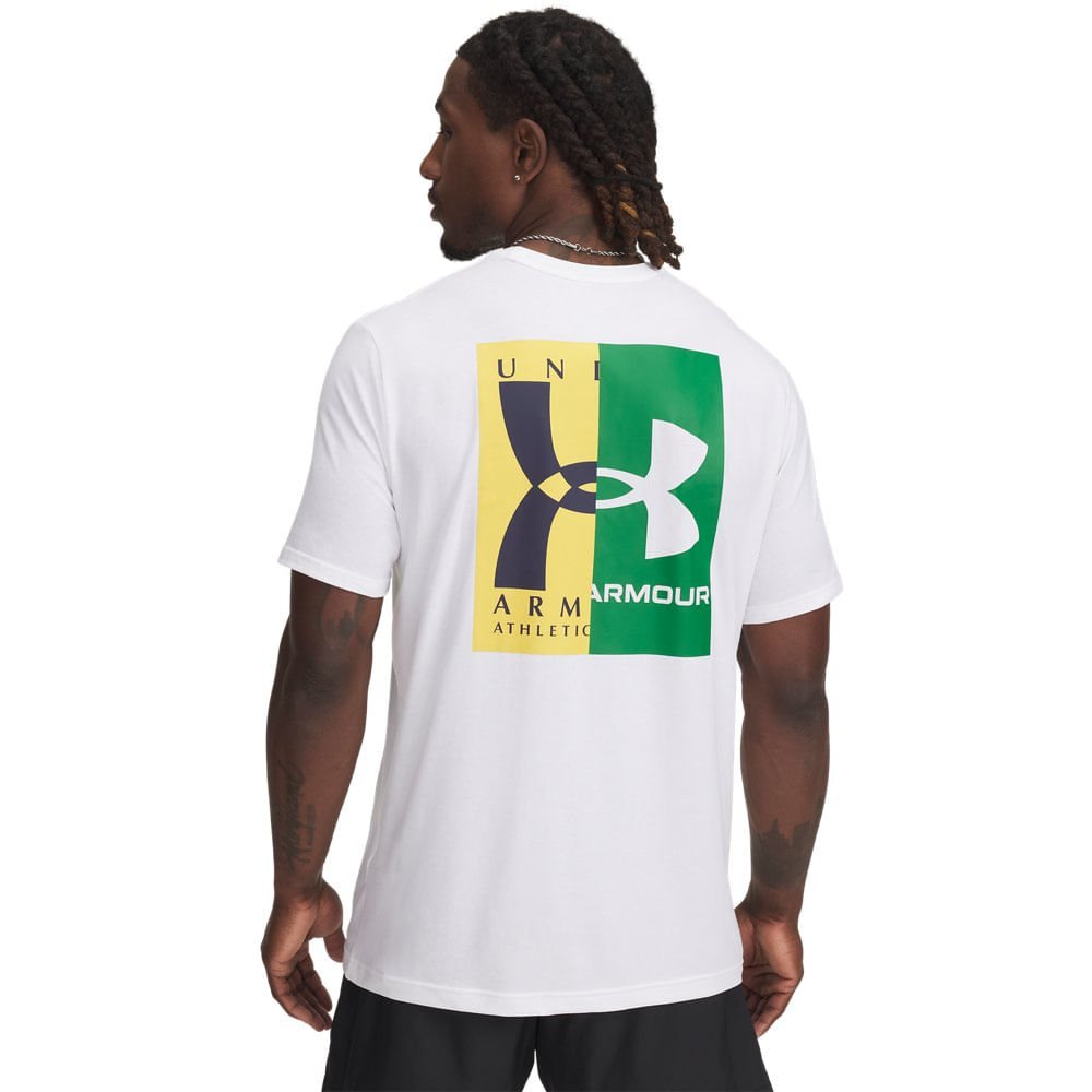 Camiseta Sportstyle Under Armour Evol Logo Masculina Branco 2