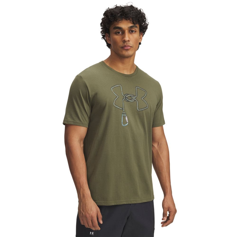 Camiseta de Treino Under Armour Outdoor Rope Masculina