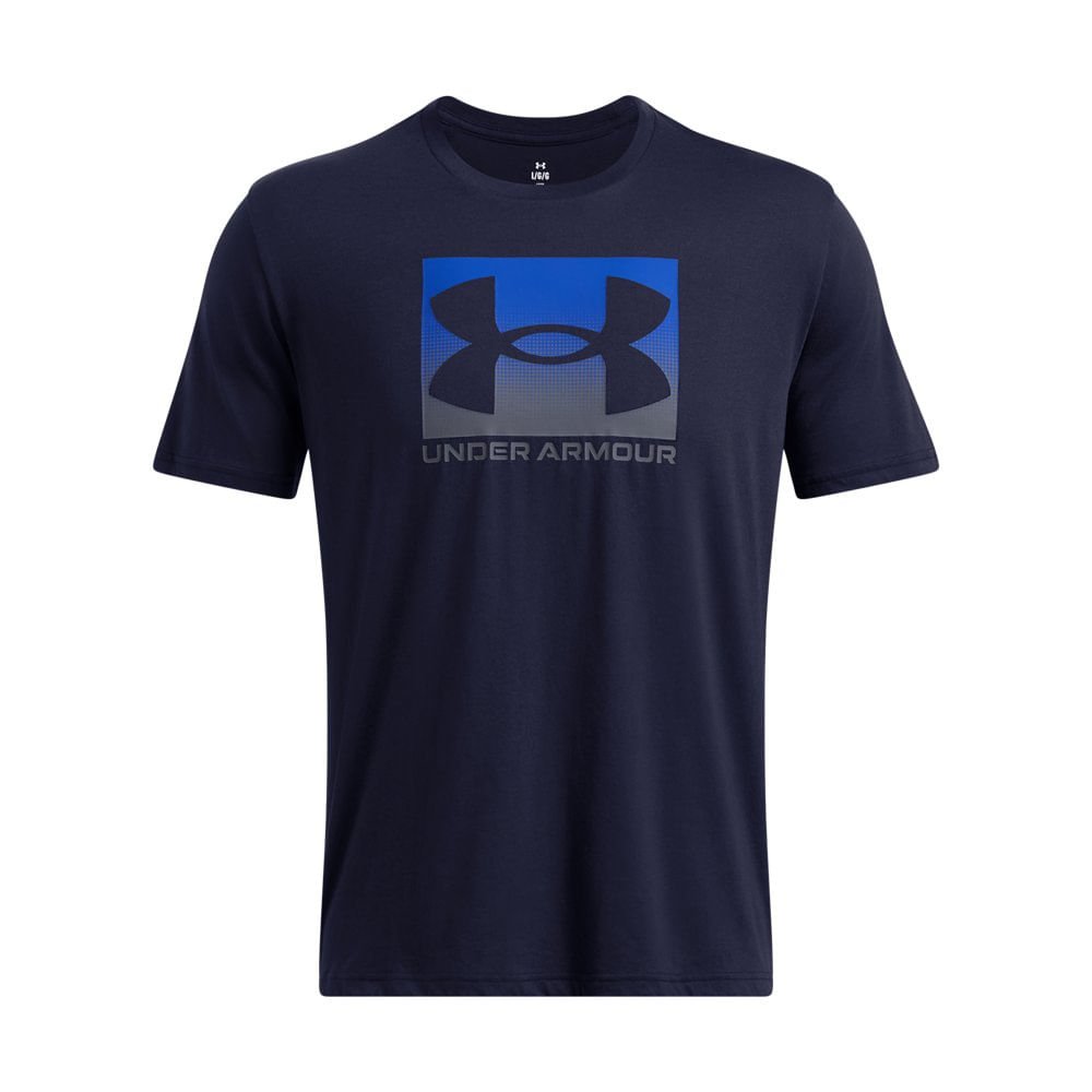 Camiseta Sportstyle Under Armour Boxed Sports Masculina Azul 3