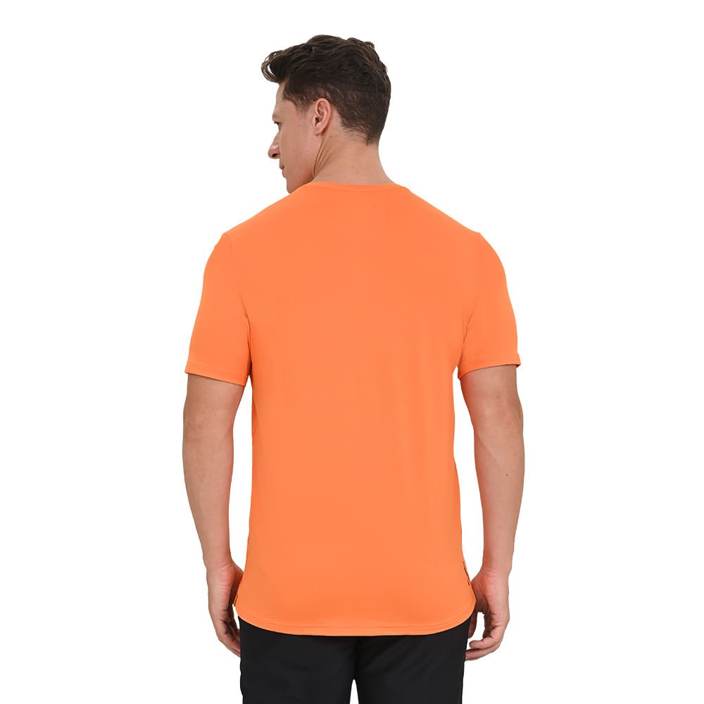Camiseta de Treino Masculina Under Armour Vanish Energy Laranja 3