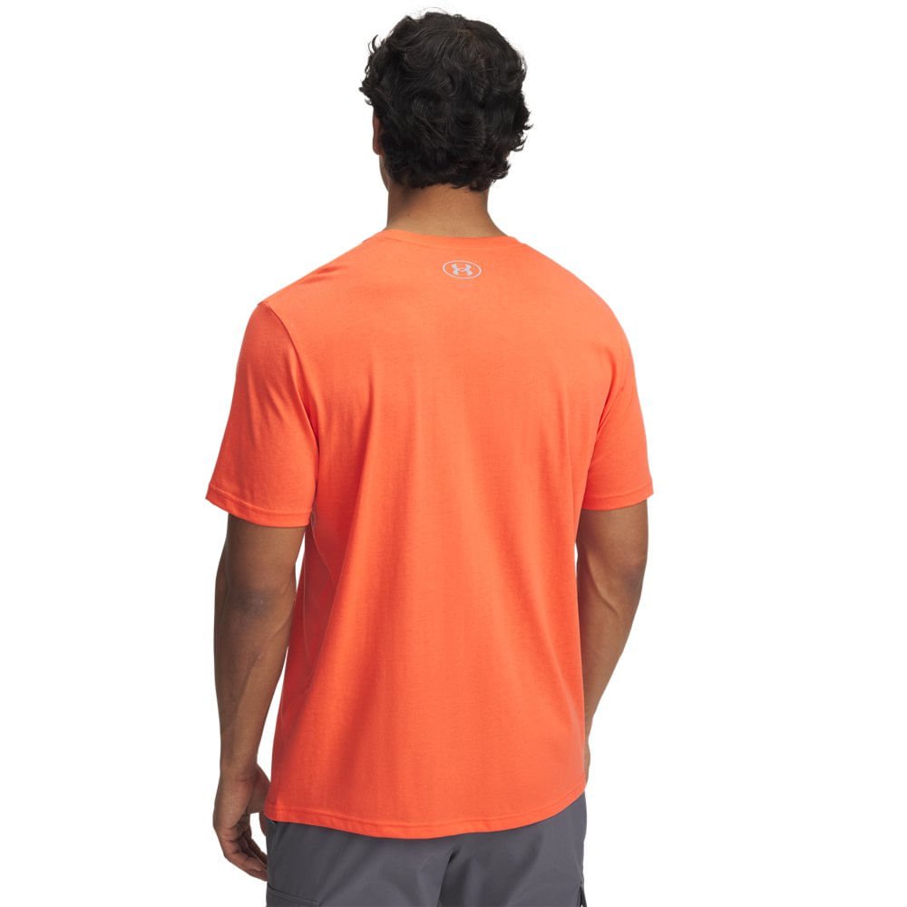 Camiseta Sportstyle Under Armour Boxed Sports Masculina Vermelho 2
