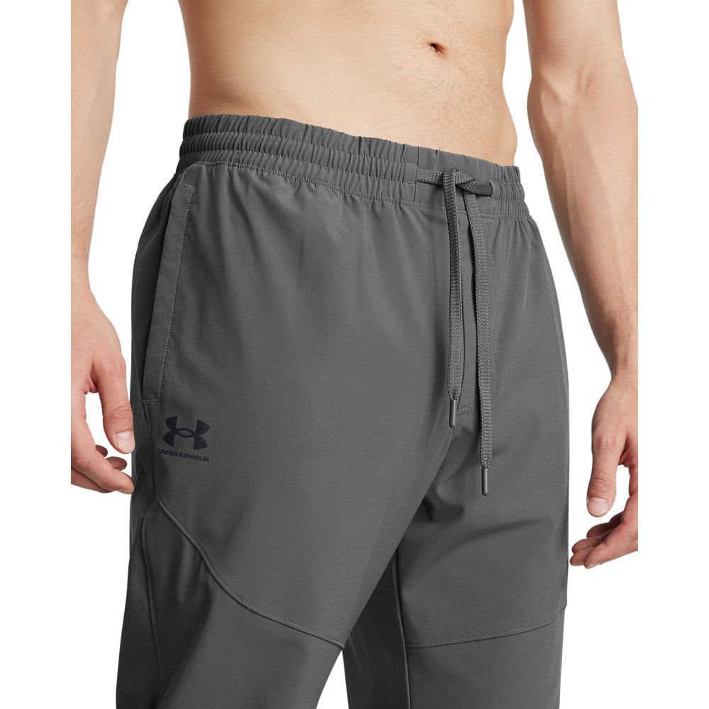Calça Sportstyle Under Armour Vibe Woven Masculina Cinza 4