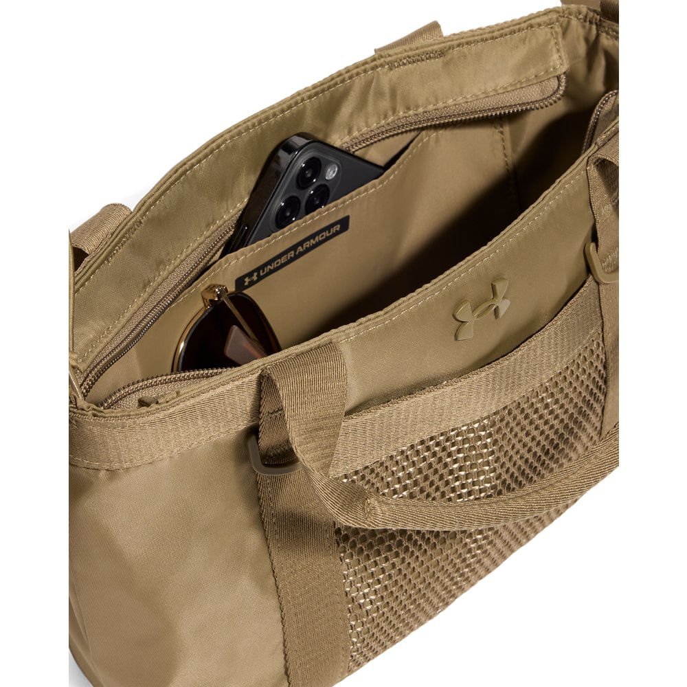 Bolsa Sportstyle Under Armour Studio Mini Feminina Bege 2