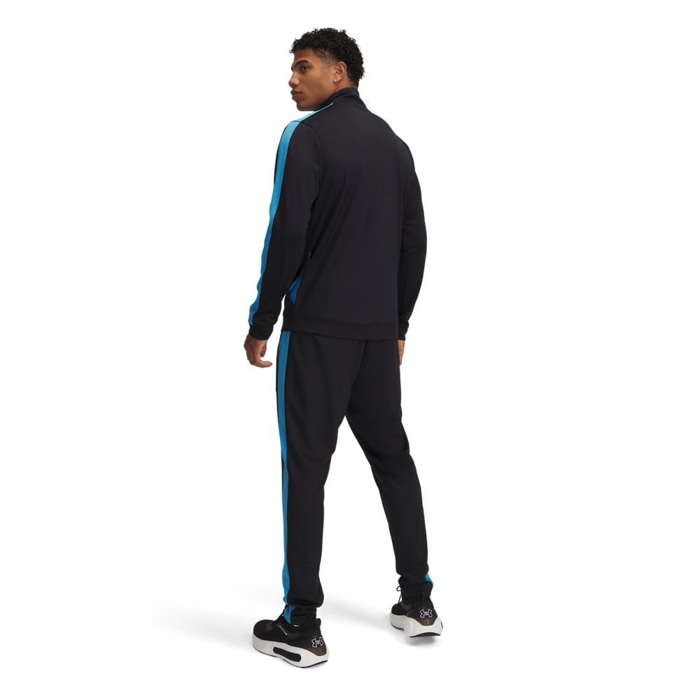 Conjunto de Agasalho de Treino Under Armour Knit Tracksuit Masculino Preto 2