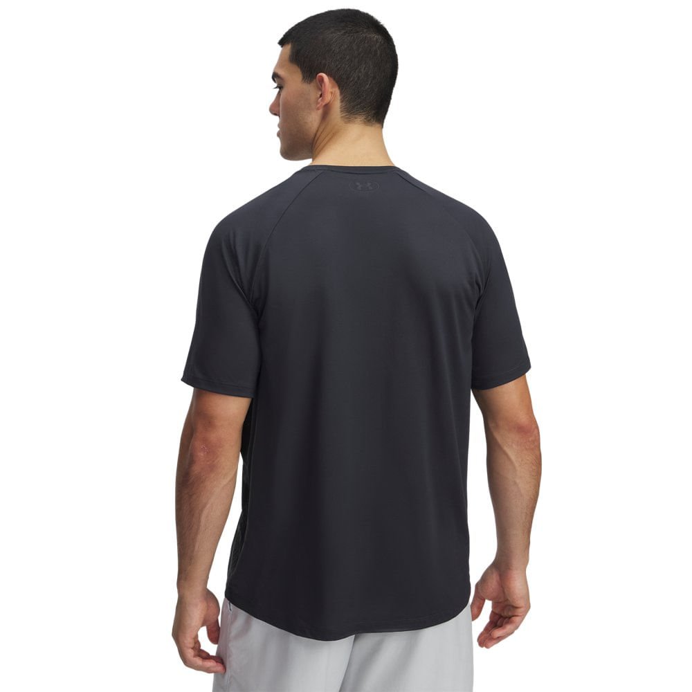 Camiseta de Treino Under Armour Tech Fade Masculino Cinza 2