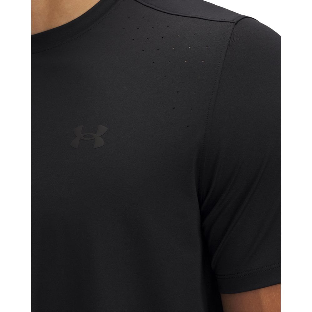 Camiseta de Corrida Under Armour Launch Elite Masculina Preto 3