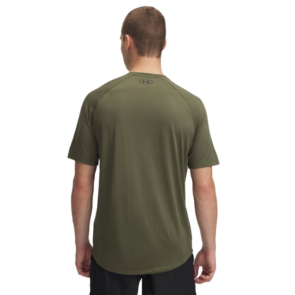 Camiseta de Treino Under Armour Tech Fade Masculino Verde 2