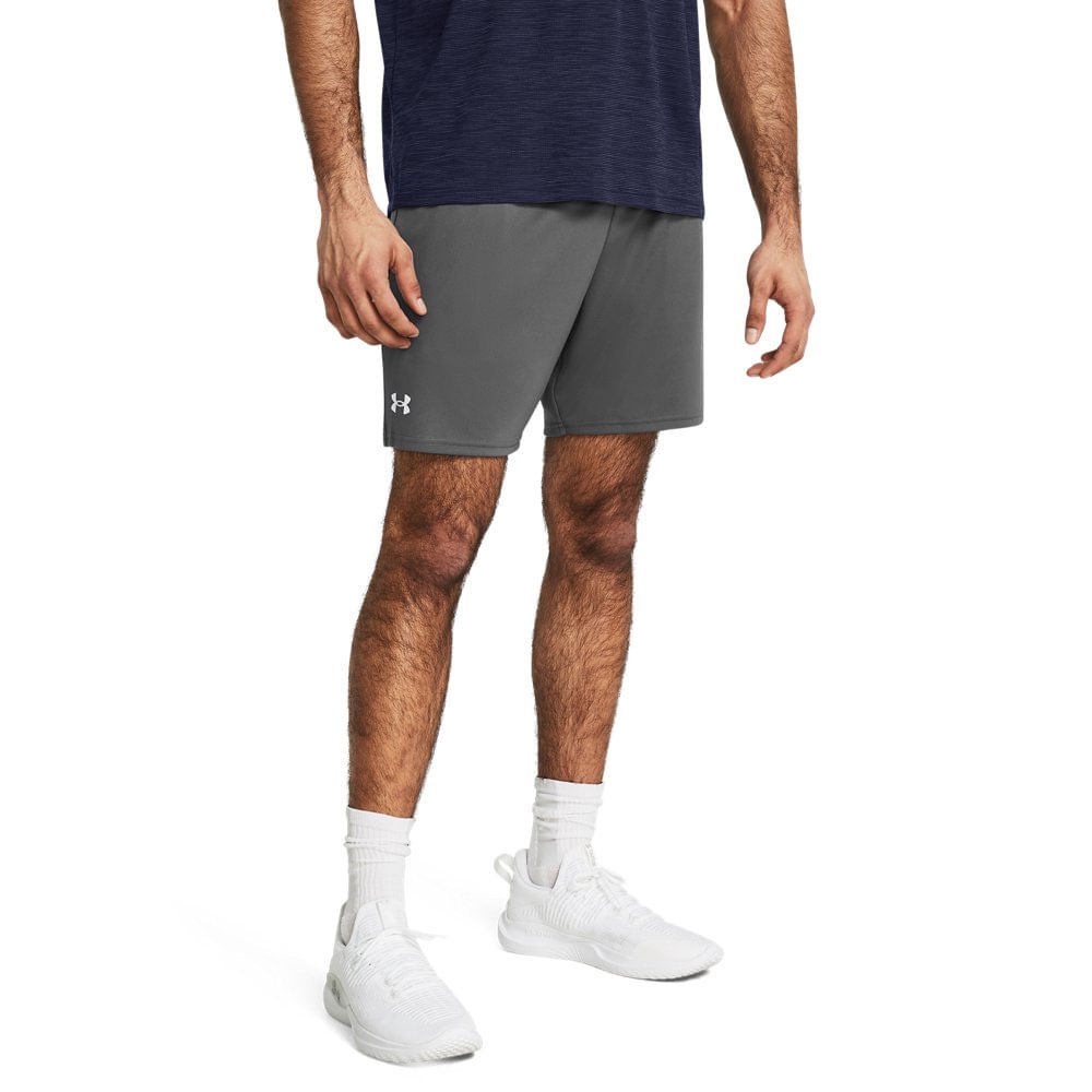 Shorts de Treino Under Armour Tech Masculino Cinza 2