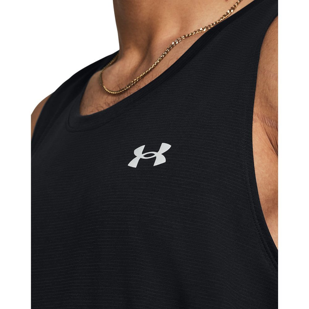 Regata de Treino Masculina Under Armour Launch Preto 3