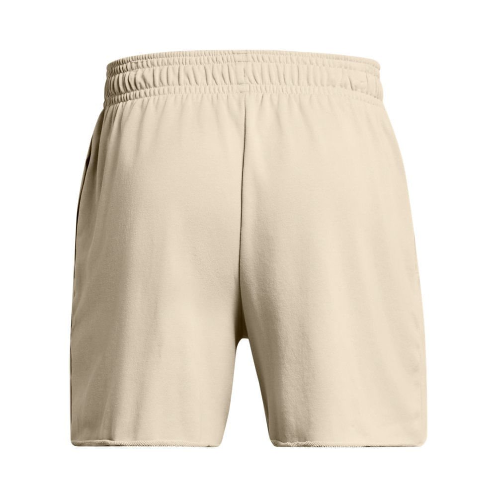 Shorts Sportstyle Under Armour Rival Terry Masculino Bege 6