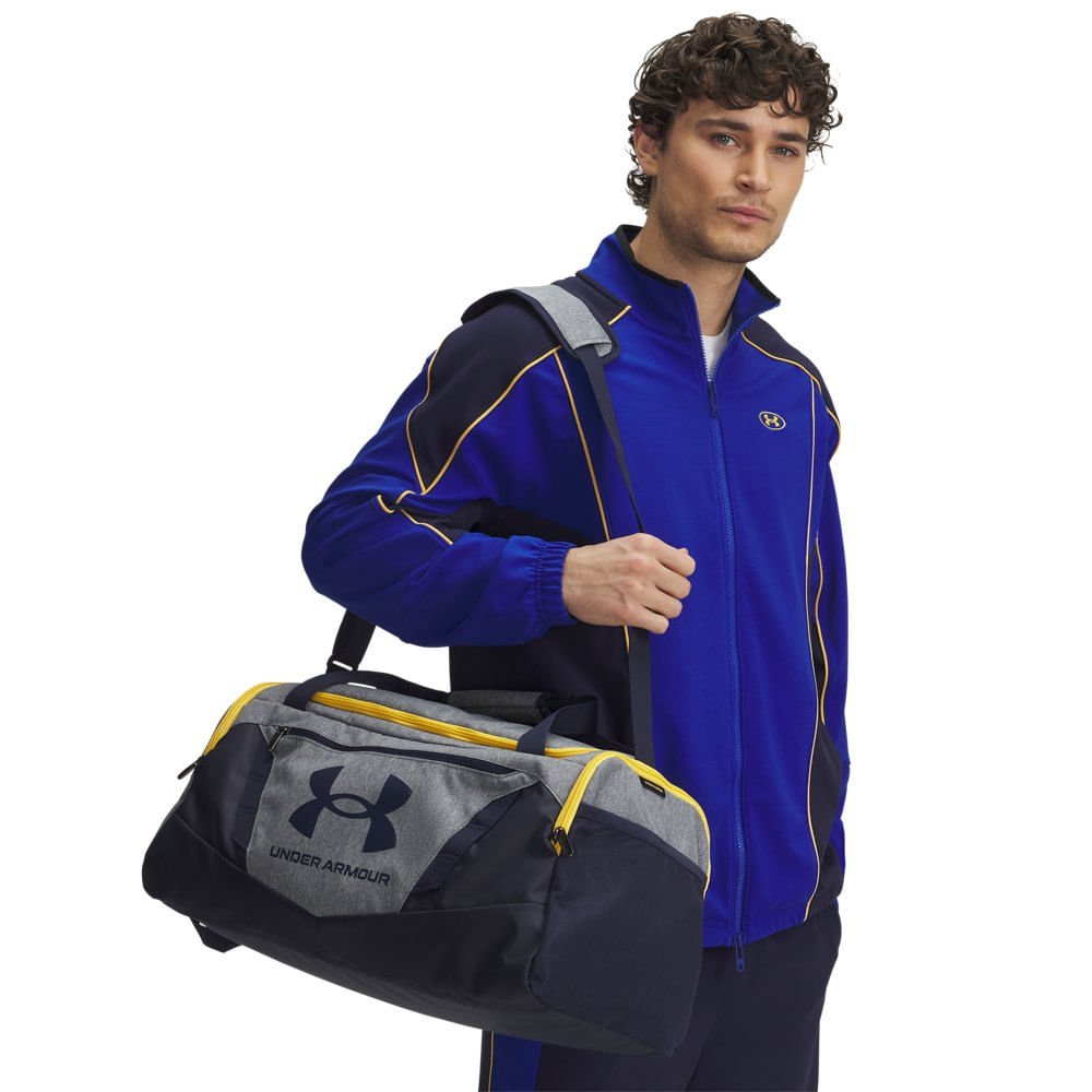 Mala de Treino Under Armour Undeniable 5.0 Duffle Cinza 4