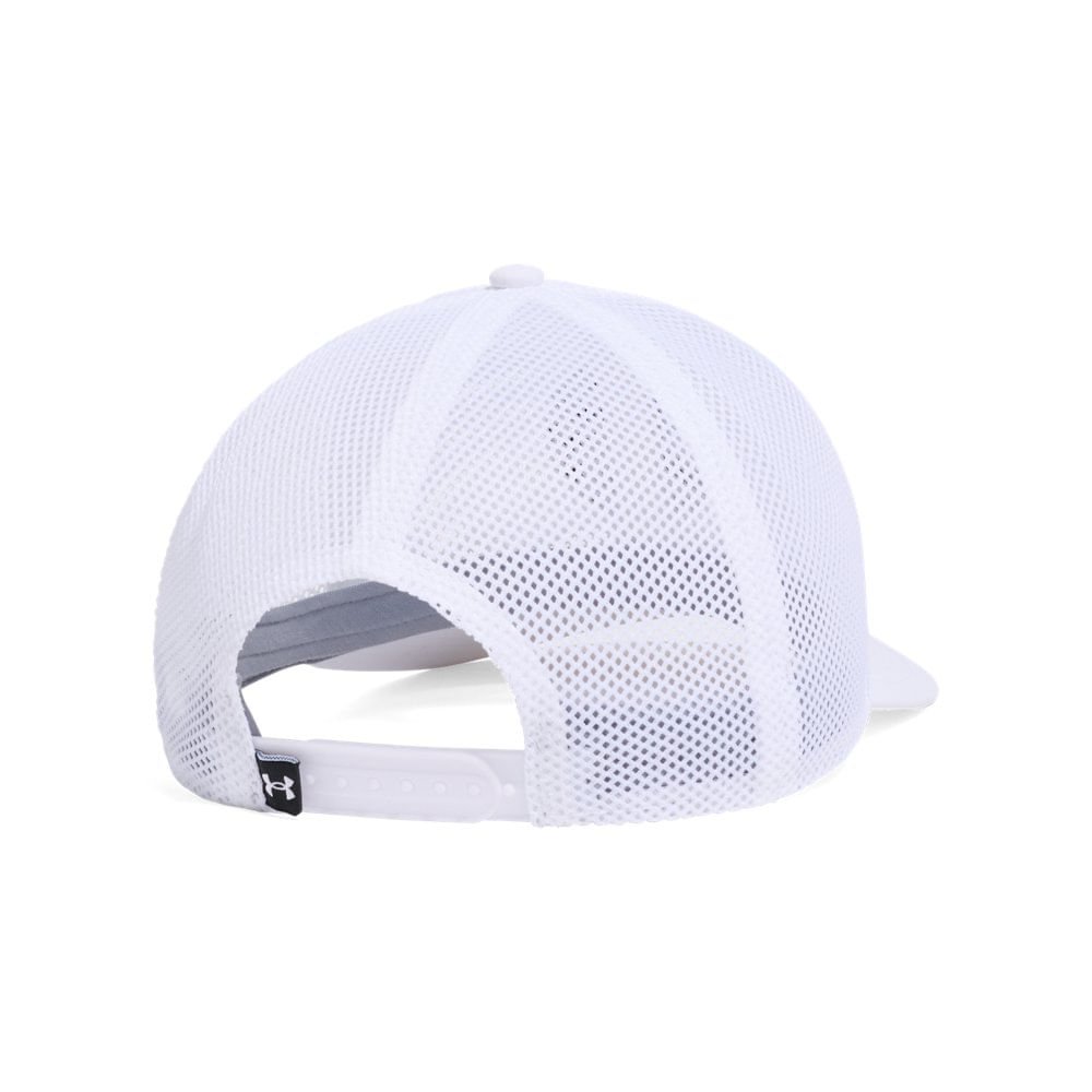 Boné Masculino Under Armour Sportstyle Mesh Snapback Branco 2