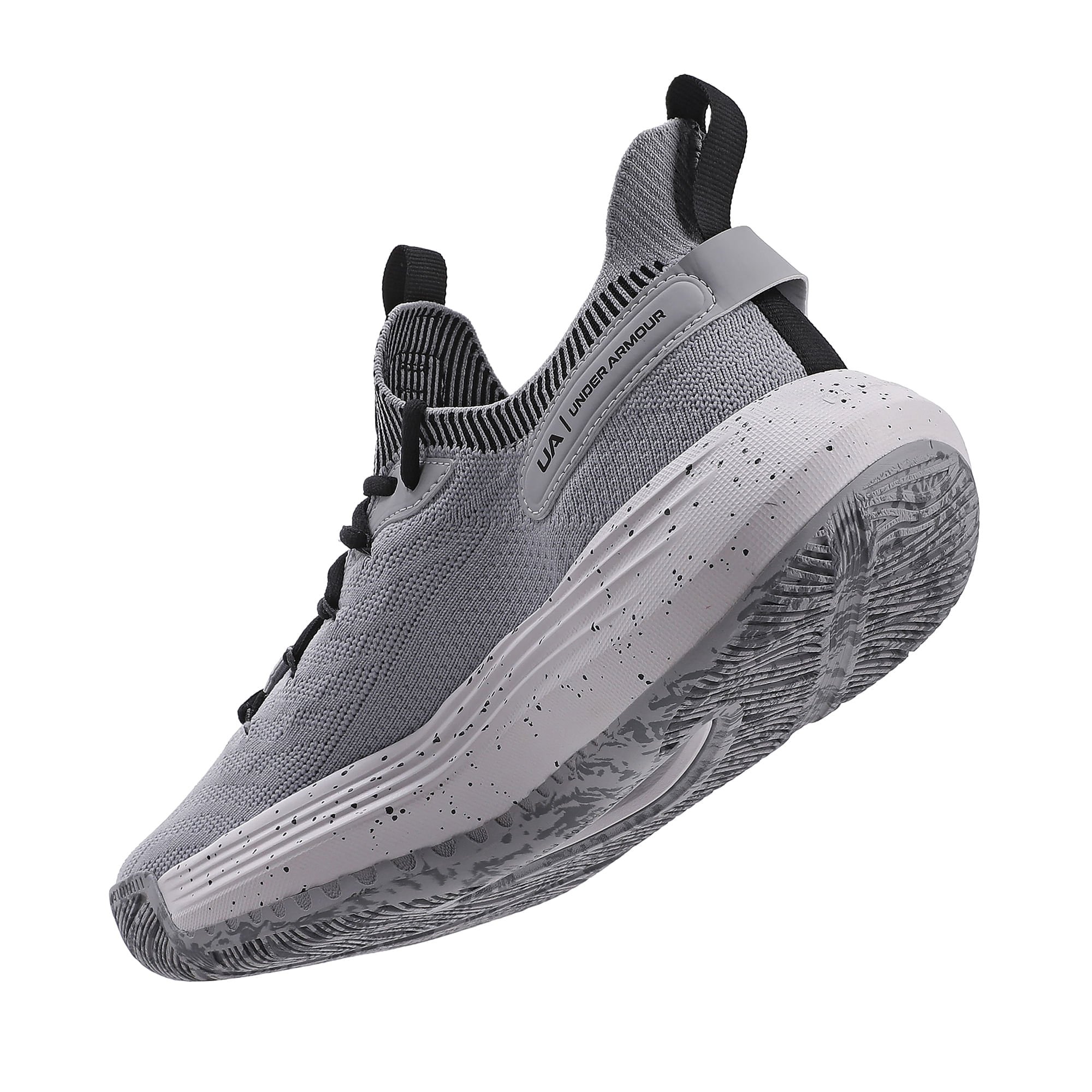 Tênis de Basquete Under Armour Hooper Masculino Cinza 5