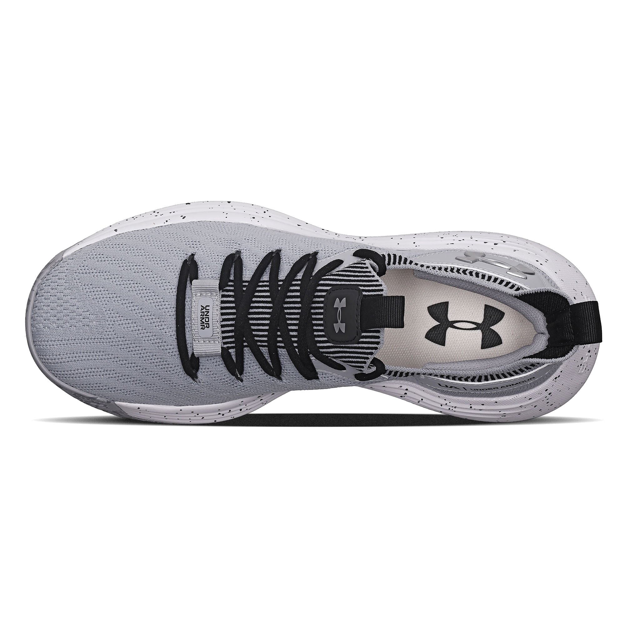 Tênis de Basquete Under Armour Hooper Masculino Cinza 3