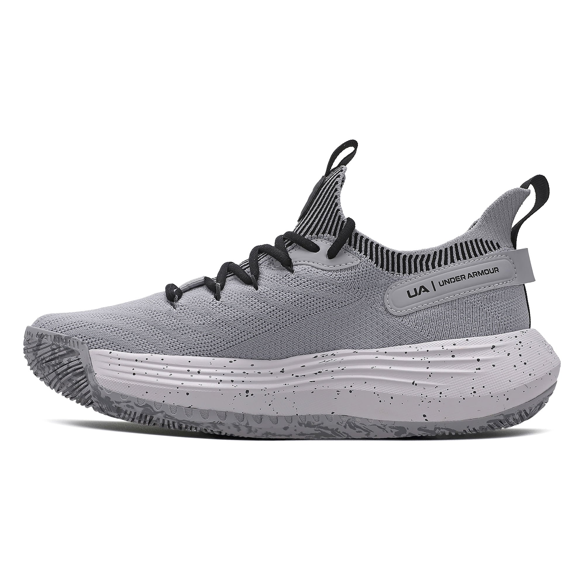 Tênis de Basquete Under Armour Hooper Masculino Cinza 4