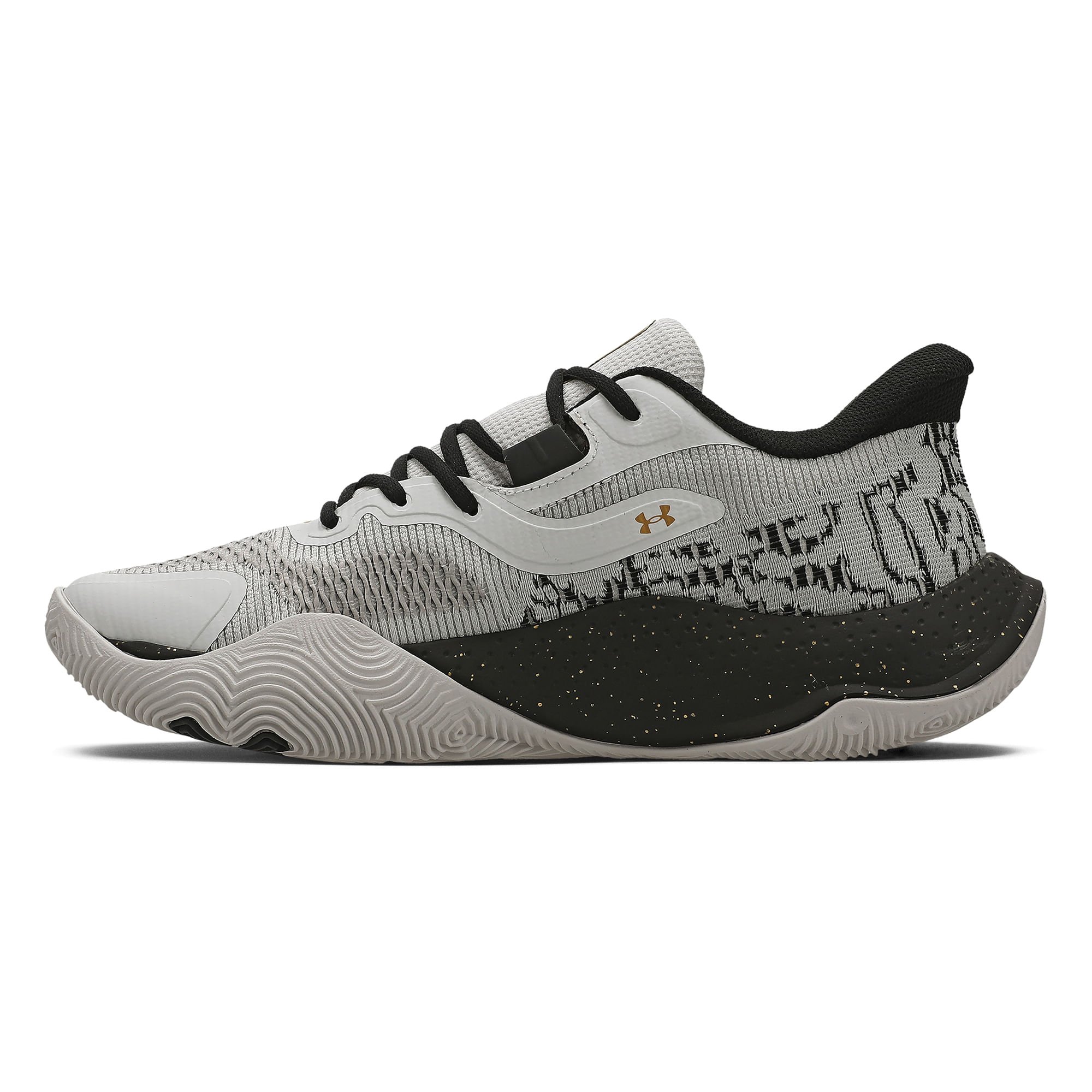 Tênis de Basquete Under Armour Dime Masculino Cinza 4