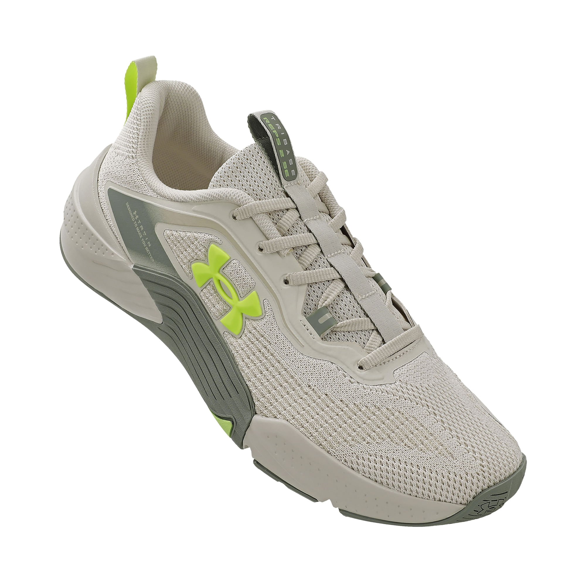Tênis de Treino Under Armour Tribase Reps 2 SE Bege/Verde 2