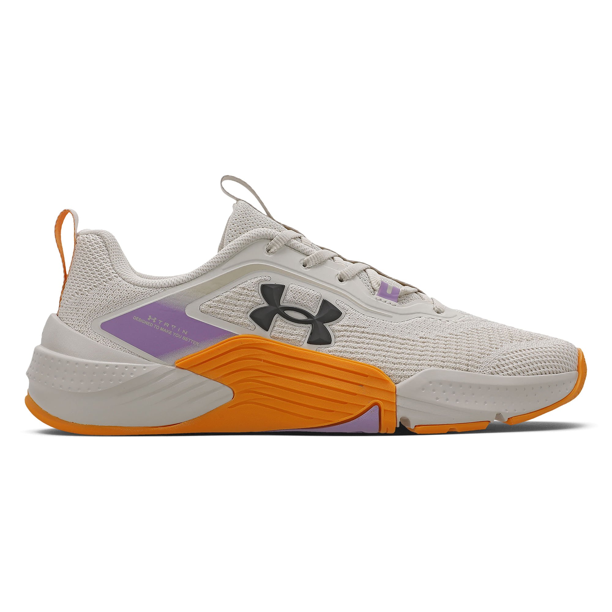 Cor Branco/Roxo/Laranja