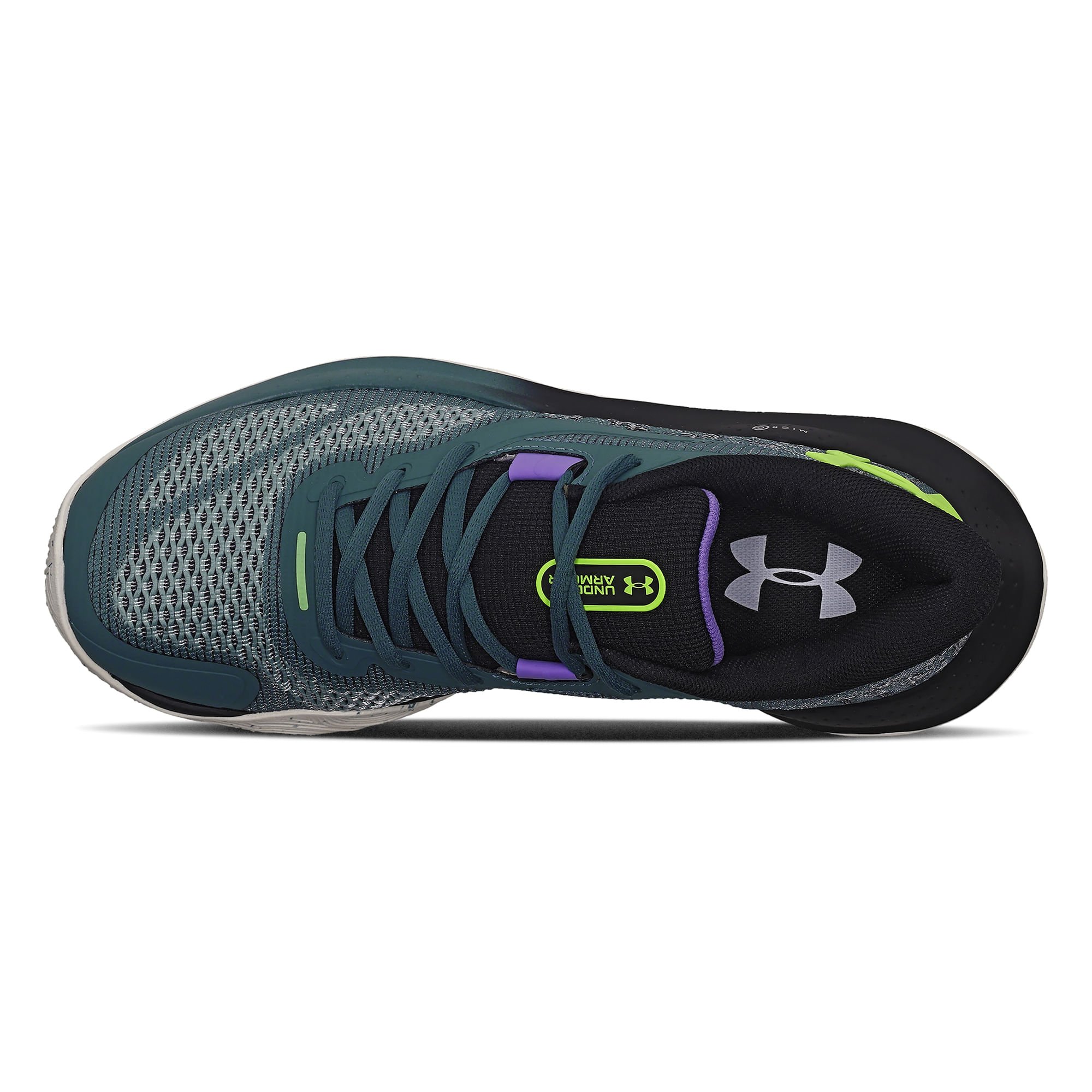Tênis de Basquete Under Armour Dime Masculino Verde 3