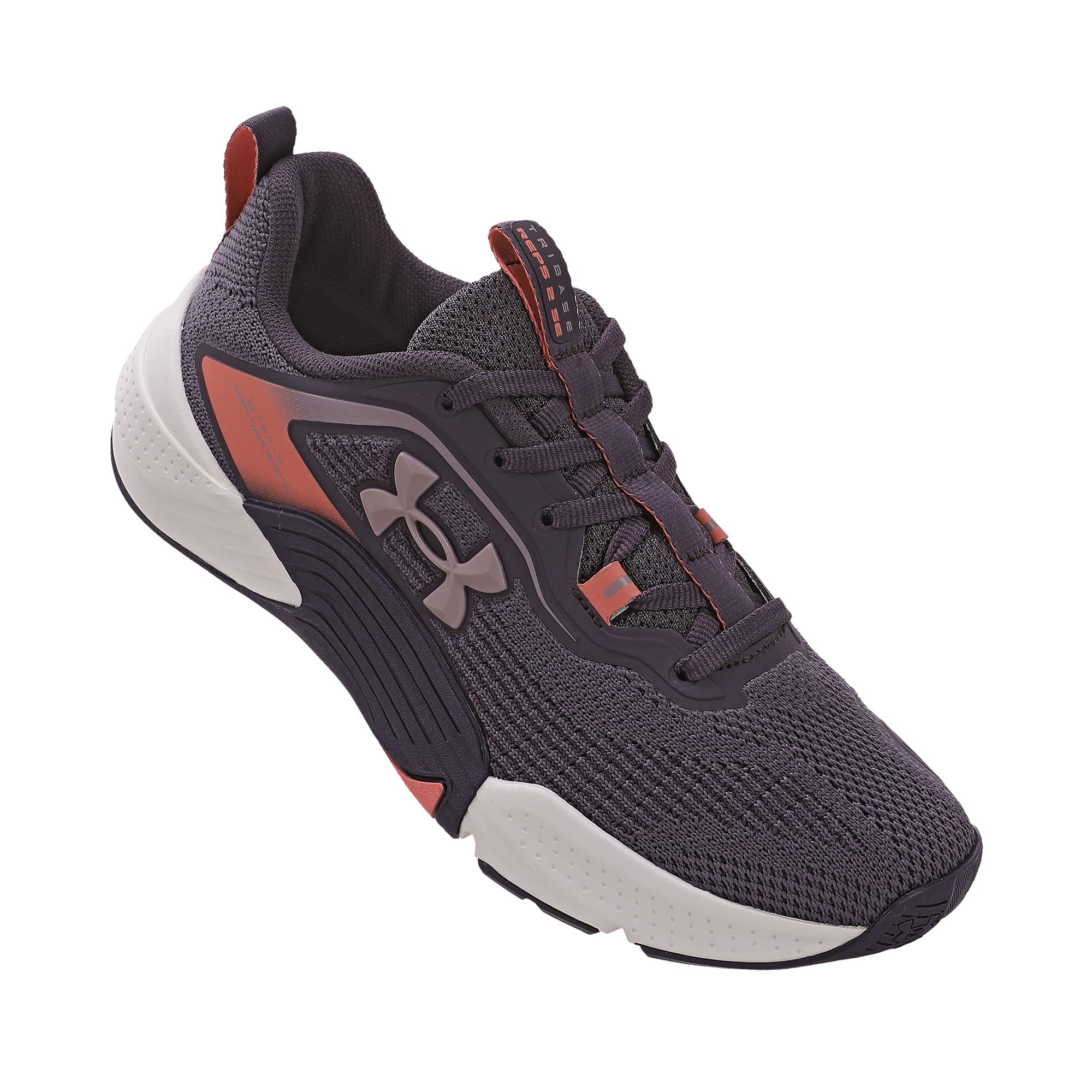 Tênis de Treino Under Armour Tribase Reps 2 SE Feminino Cinza/Laranja 2