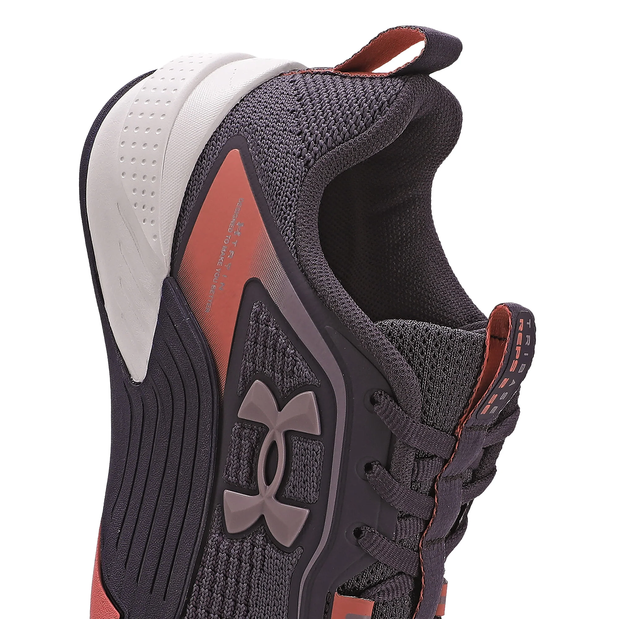 Tênis de Treino Under Armour Tribase Reps 2 SE Feminino Cinza/Laranja 8