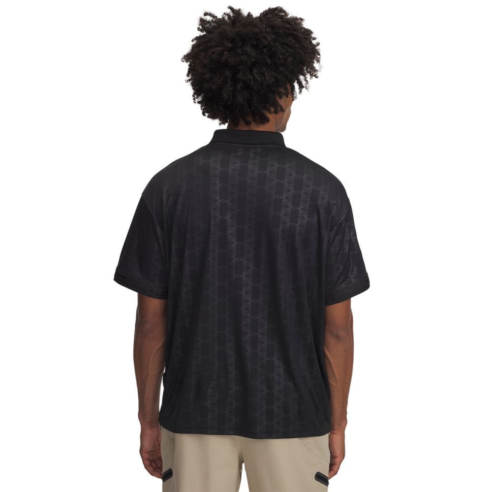 Camiseta Futebol Masculina Under Armour 96 Terrace Preto 3