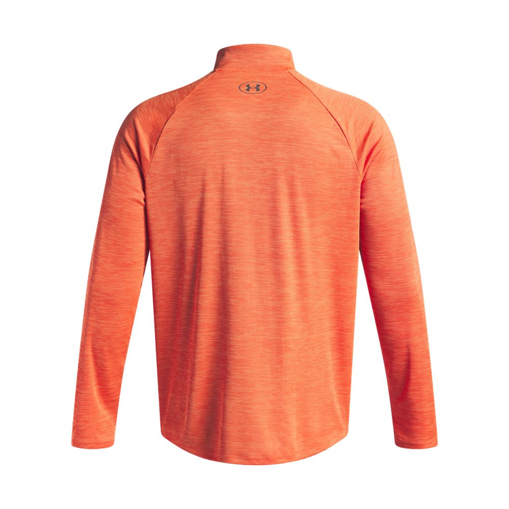Blusa de Treino Under Armour Tech Textured Masculina Laranja 4