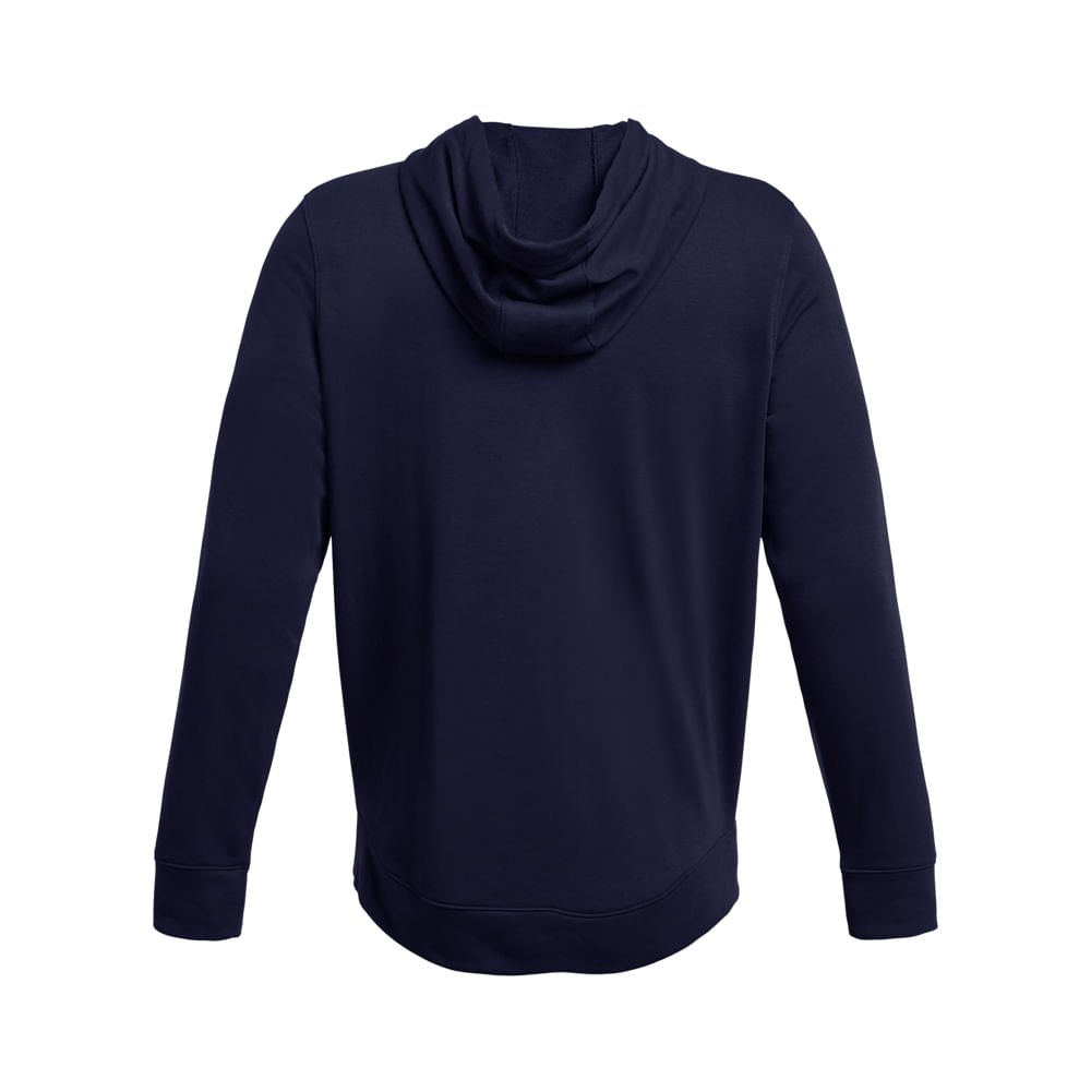 Moletom Sporstyle Under Armour Rival Terry Masculino Azul 4