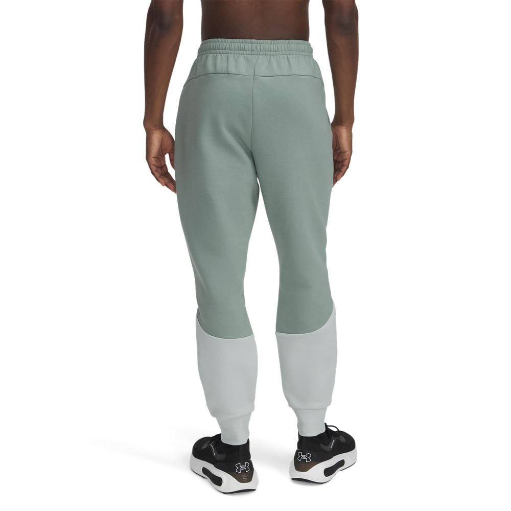 Calça de Treino Under Armour Unstoppable Fleece Masculina Verde 3