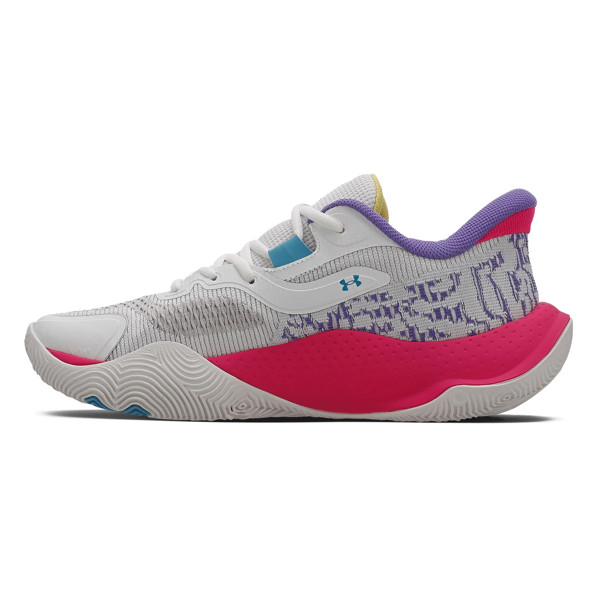 Tênis de Basquete Under Armour Dime Masculino Multicores 4