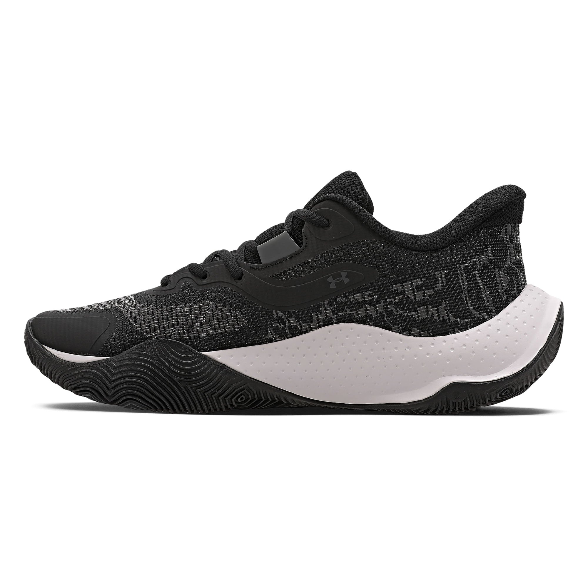 Tênis de Basquete Under Armour Dime Masculino Preto 4