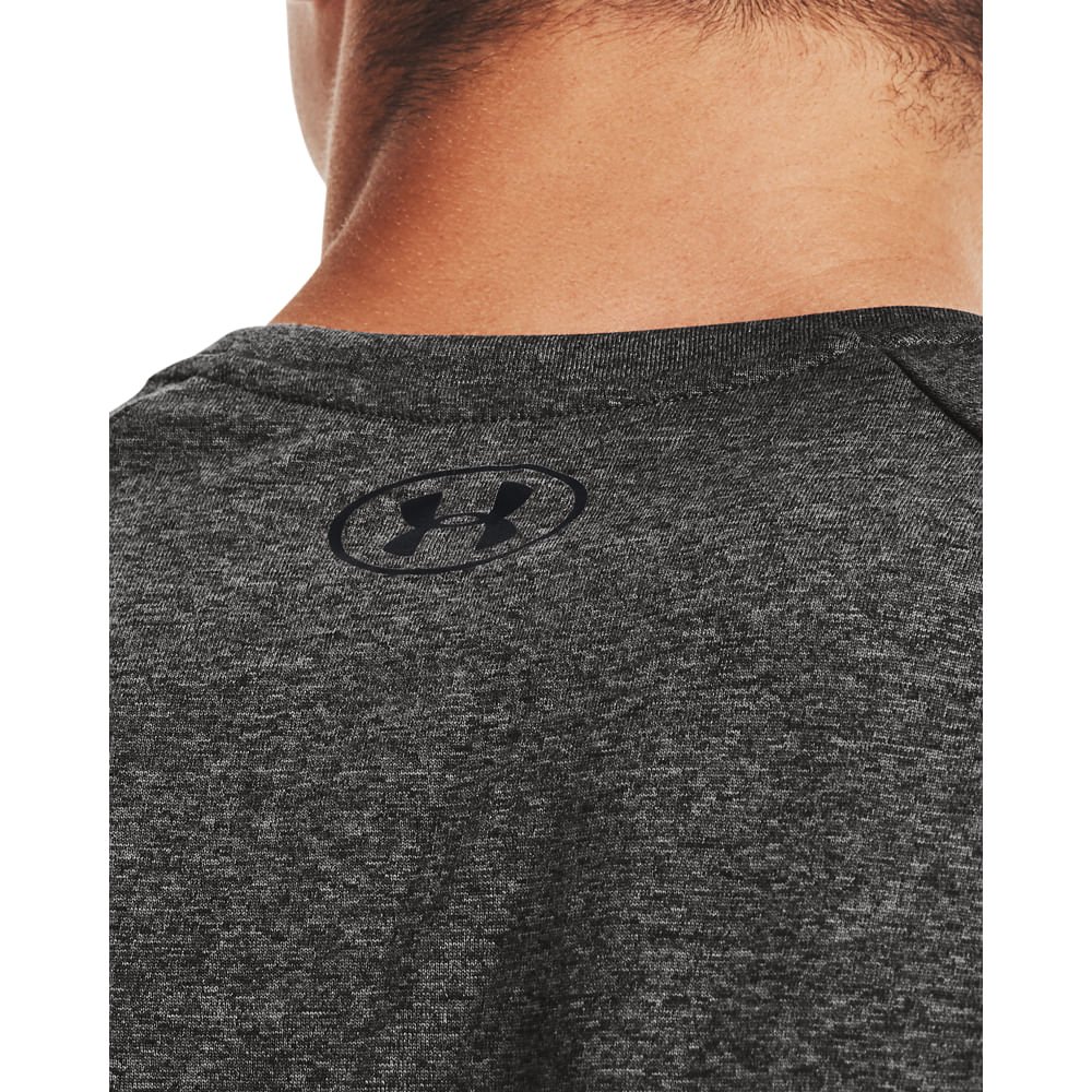 Camiseta de Treino Masculina Under Armour Tech 2.0 SS Cinza 4