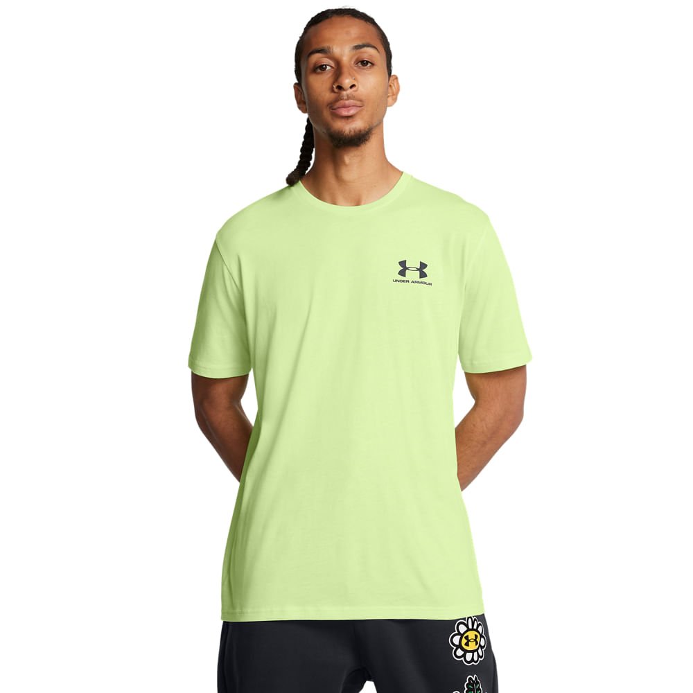 Camiseta de Treino Masculina Under Armour Sportstyle Left Chest