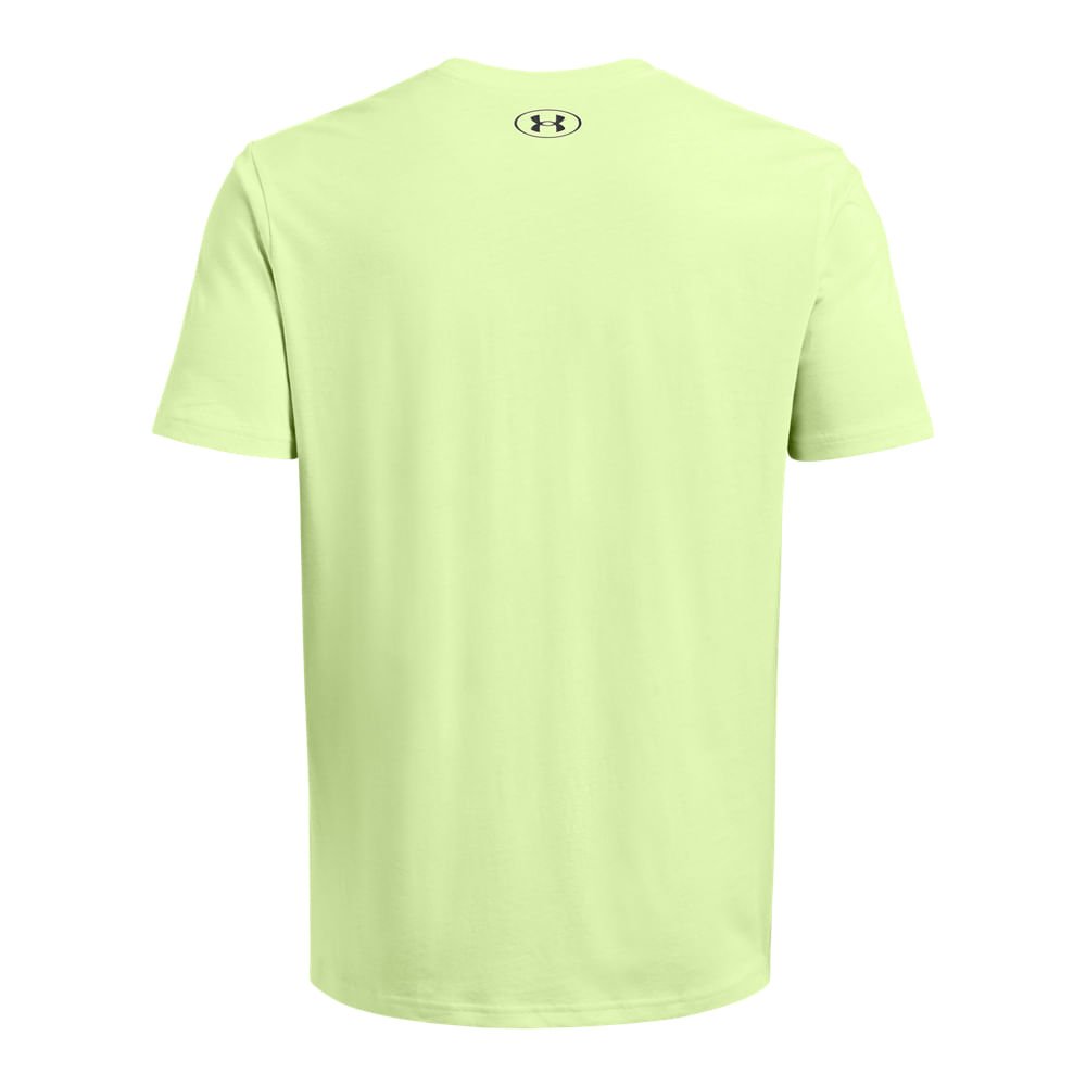 Camiseta de Treino Masculina Under Armour Sportstyle Left Chest Verde 4