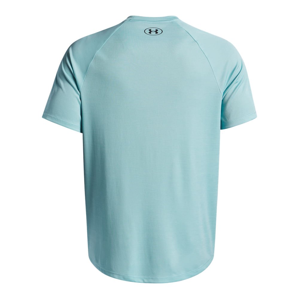 Camiseta de Treino Under Armour Tech Textured Masculino Azul 4