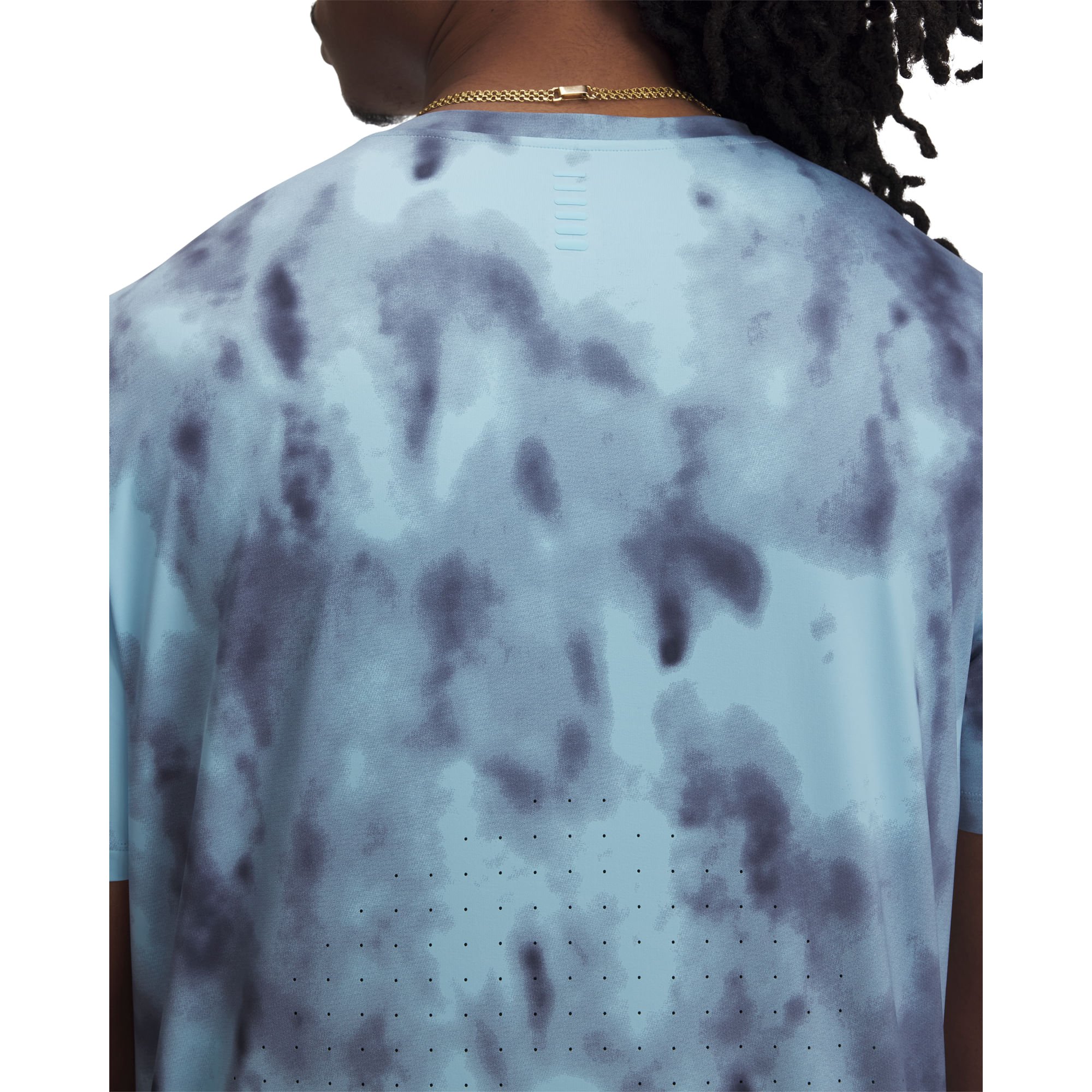 Camiseta de Corrida Under Armour Lunch Elite Masculina Azul 3