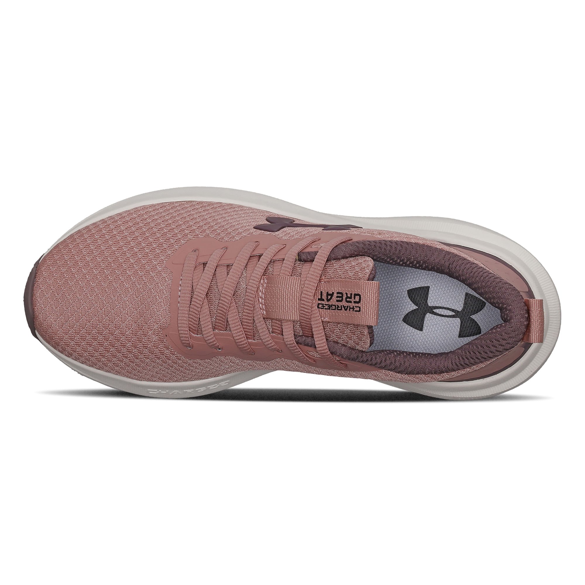 Tênis de Corrida Under Armour Charged Great Feminino Rosa 2