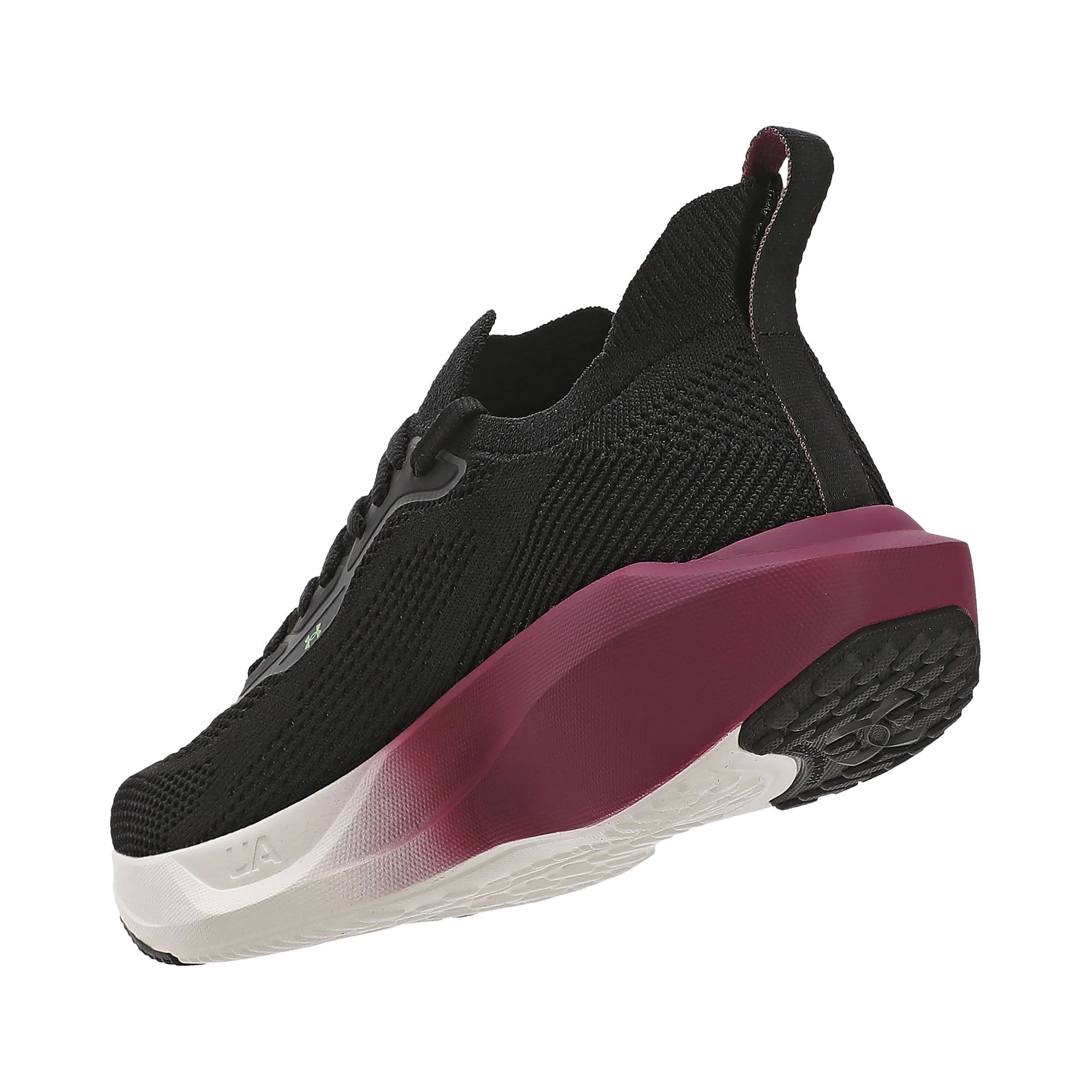 Tênis de Corrida Under Armour Charged Slight 3 SE Feminino Preto/Vinho 6