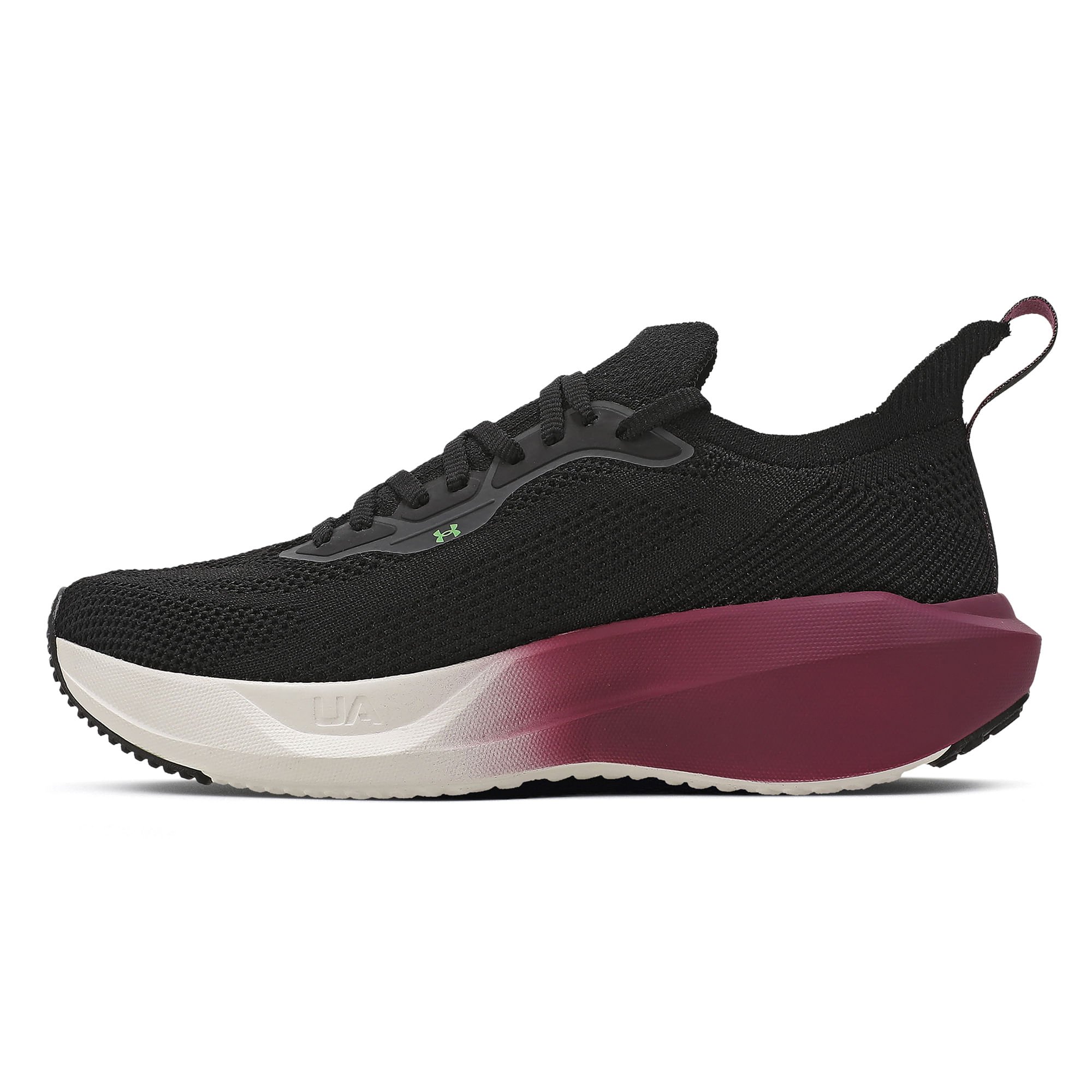 Tênis de Corrida Under Armour Charged Slight 3 SE Feminino Preto/Vinho 4