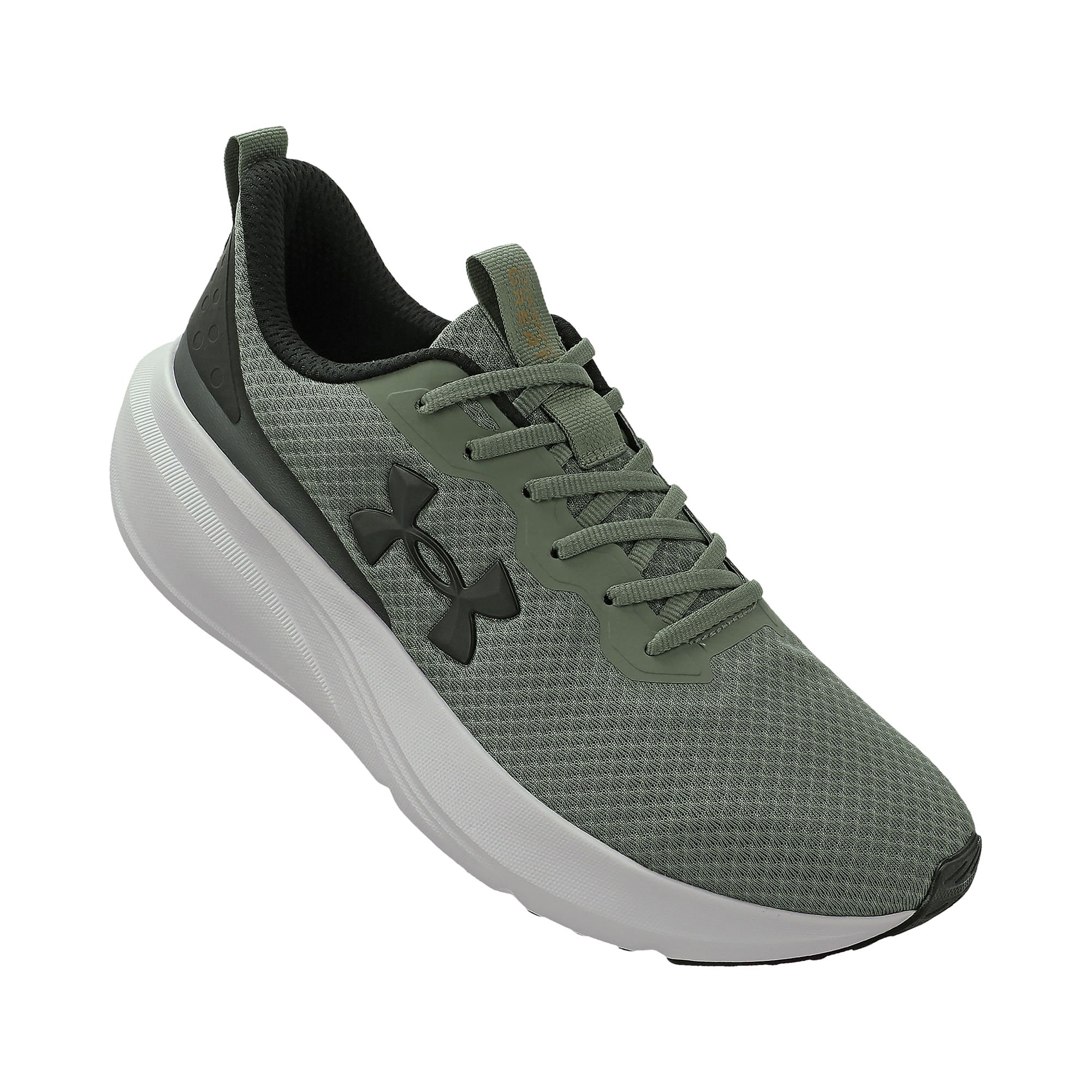 Tênis de Corrida Under Armour Charged Great Masculino Verde 3