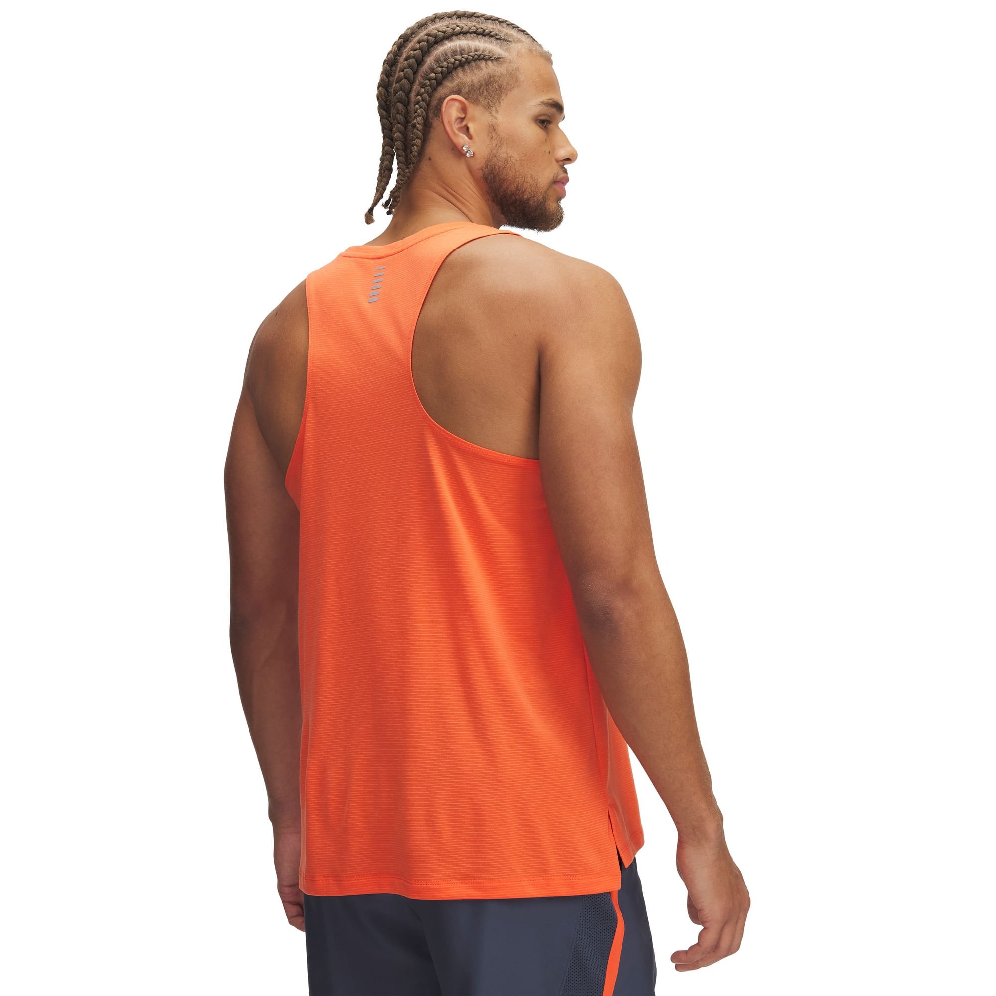 Regata de Treino Under Armour Launch Singlet Masculina Laranja 2