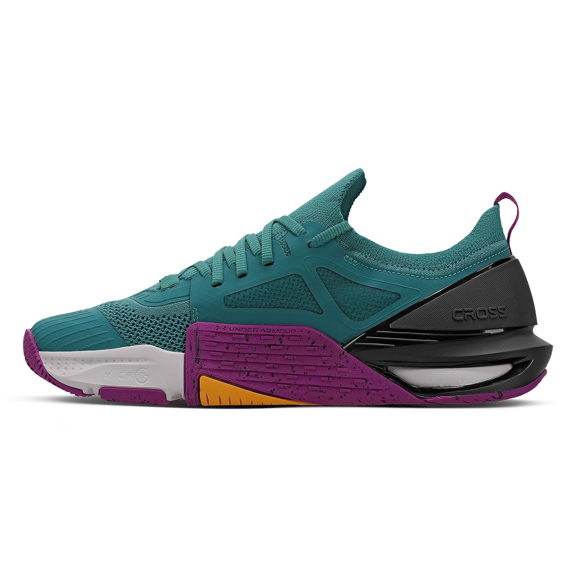 Tênis de Treino Under Armour Tribase Cross 2 Masculino Verde/Roxo 4