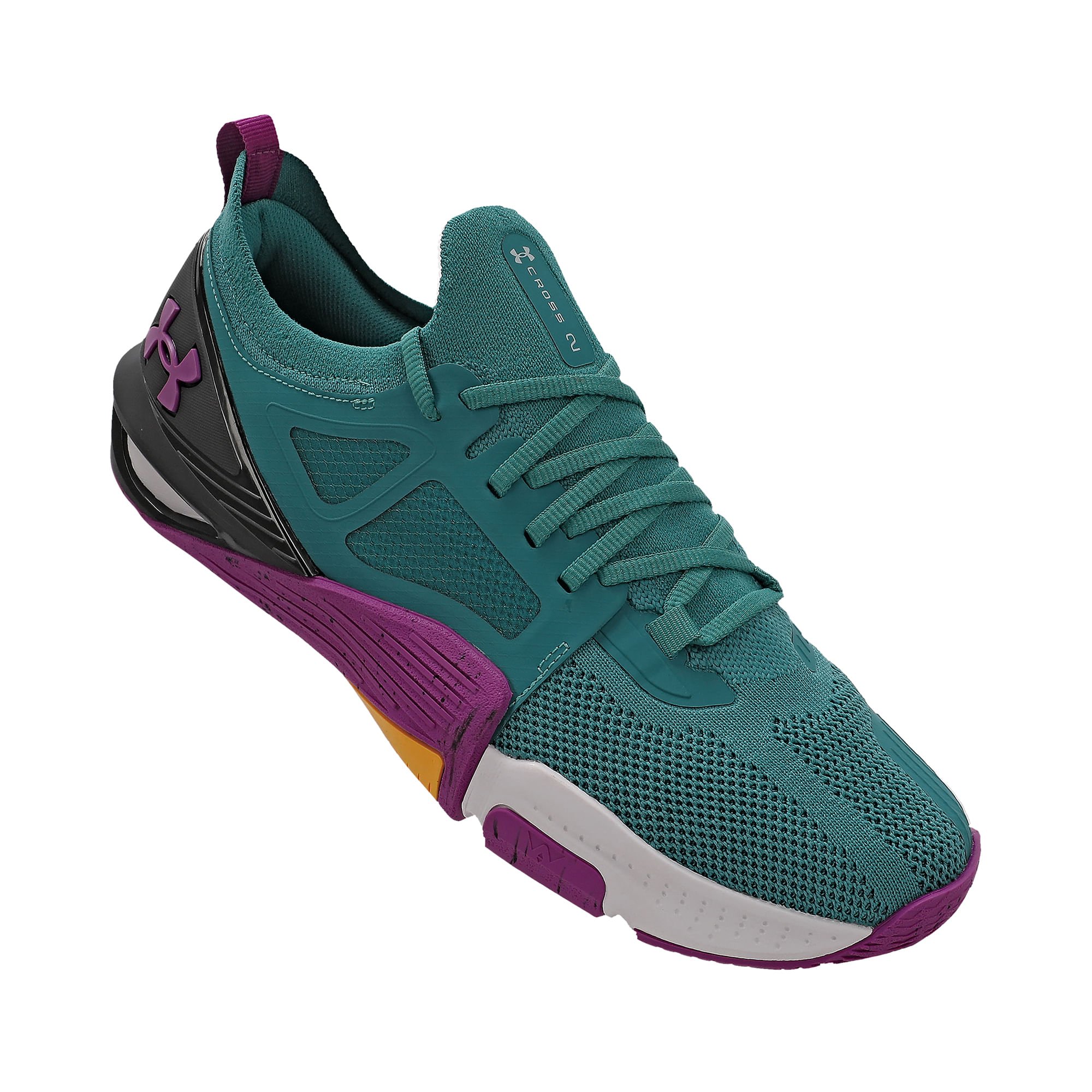 Tênis de Treino Under Armour Tribase Cross 2 Masculino Verde/Roxo 3