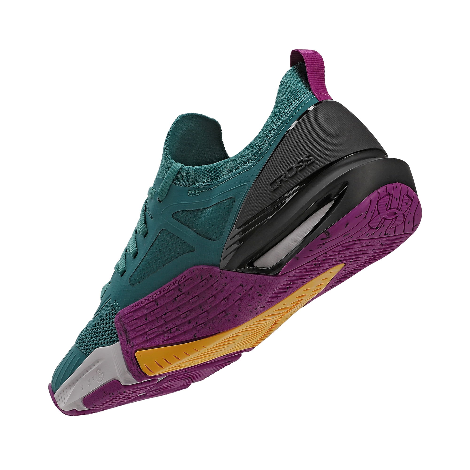 Tênis de Treino Under Armour Tribase Cross 2 Masculino Verde/Roxo 5