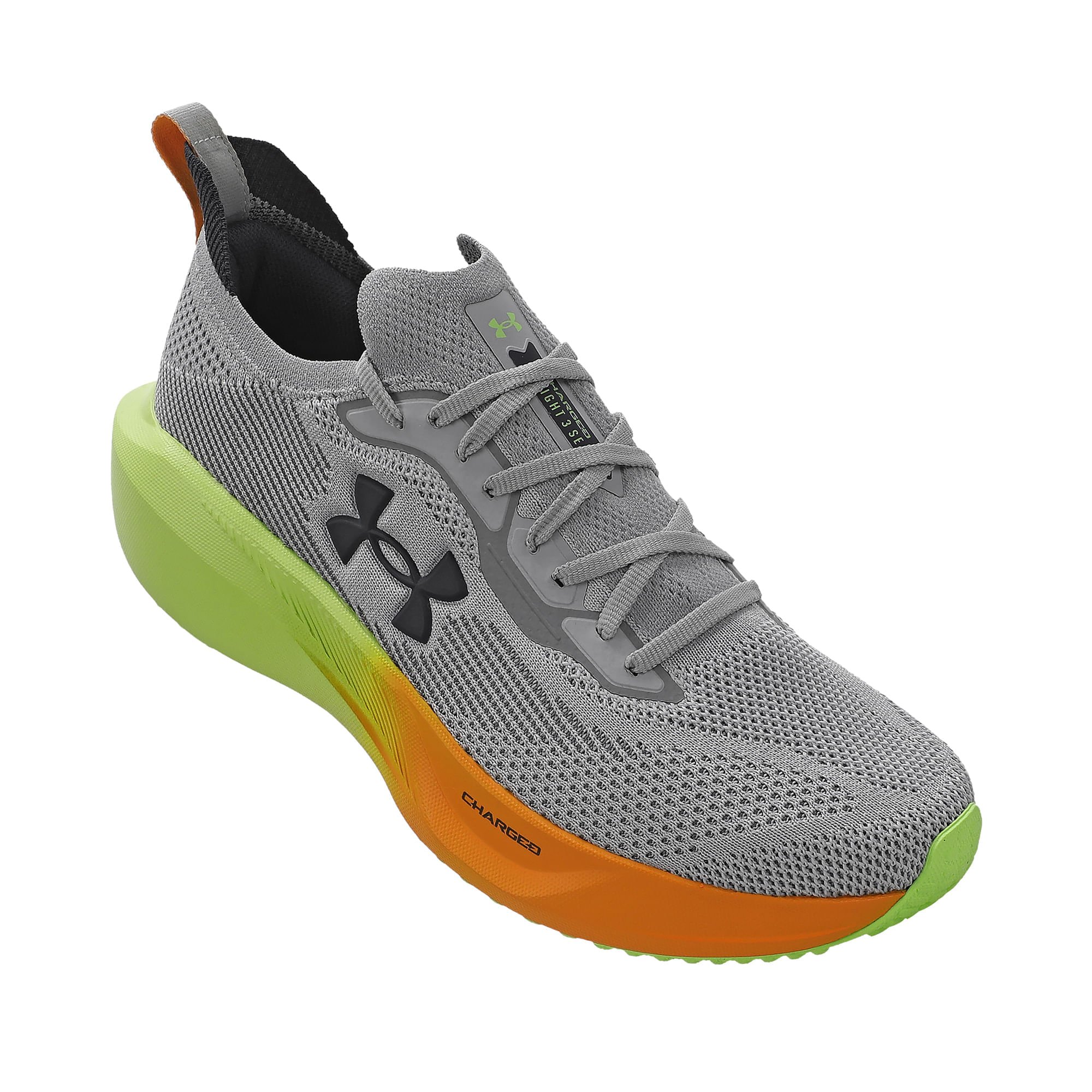 Tênis de Corrida Under Armour Charged Slight 3 SE Masculino Cinza 3