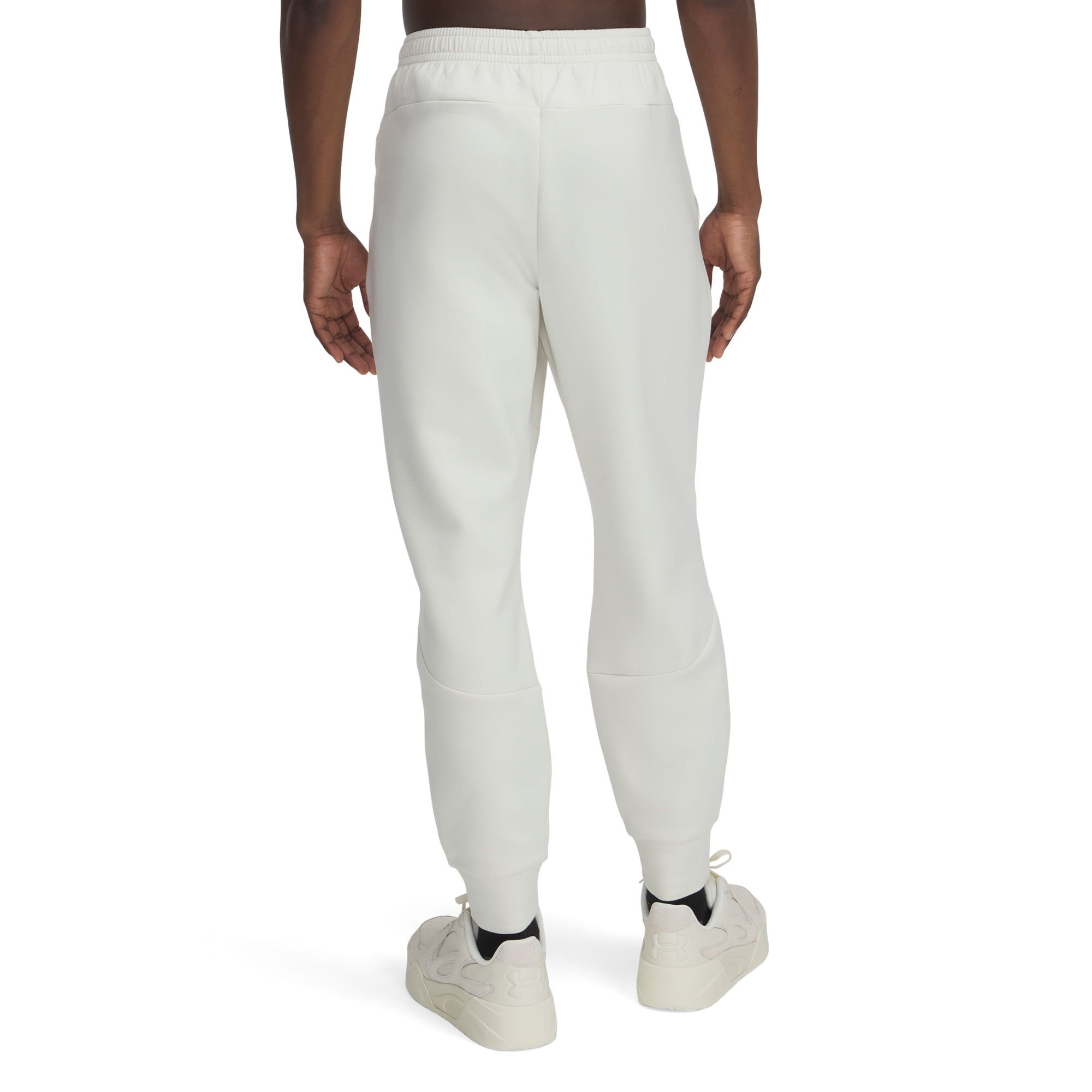 Calça de Treino Under Armour Unstoppable Fleece Masculina Branco 3
