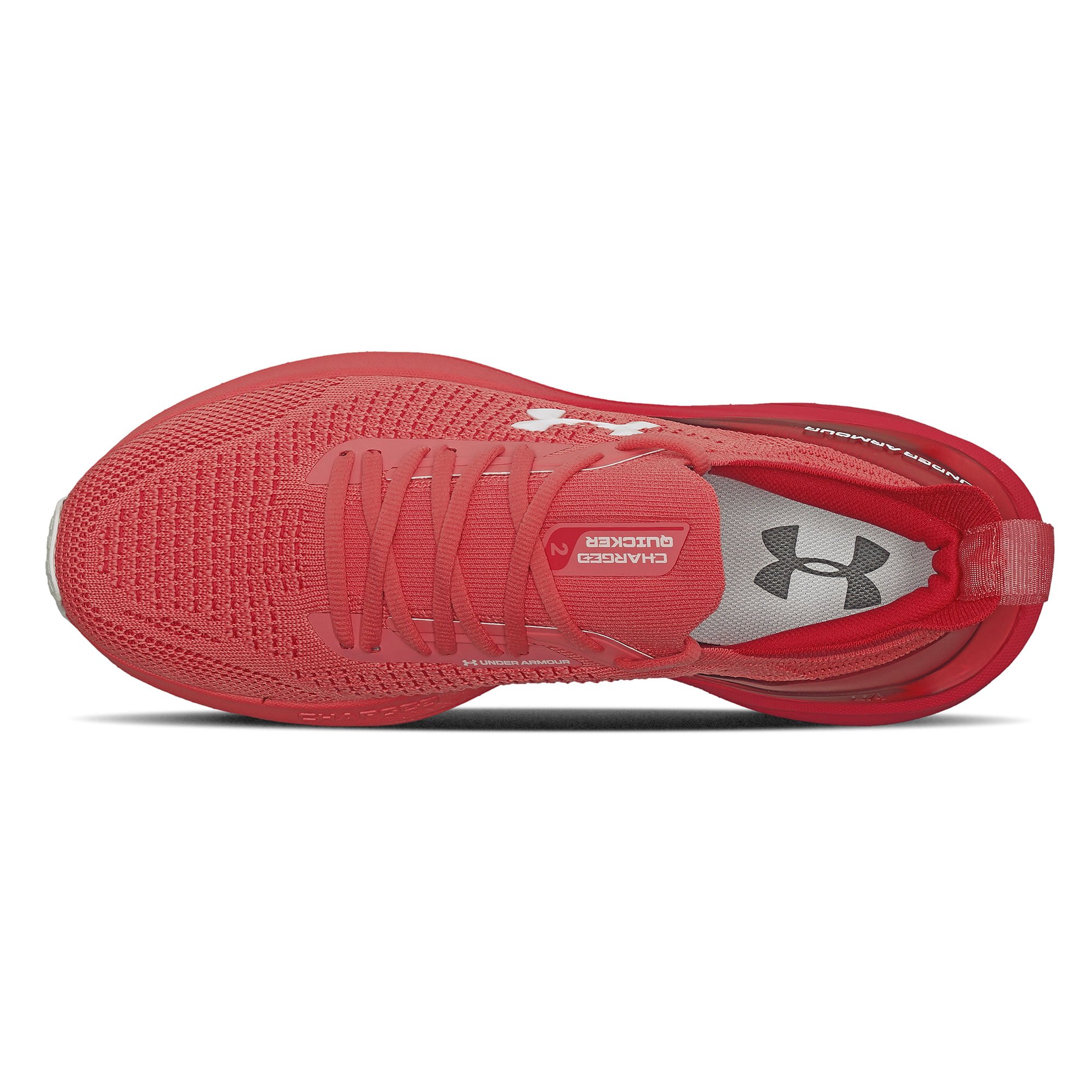 Tênis de Corrida Under Armour Charged Quicker 2 Masculino Vermelho 2