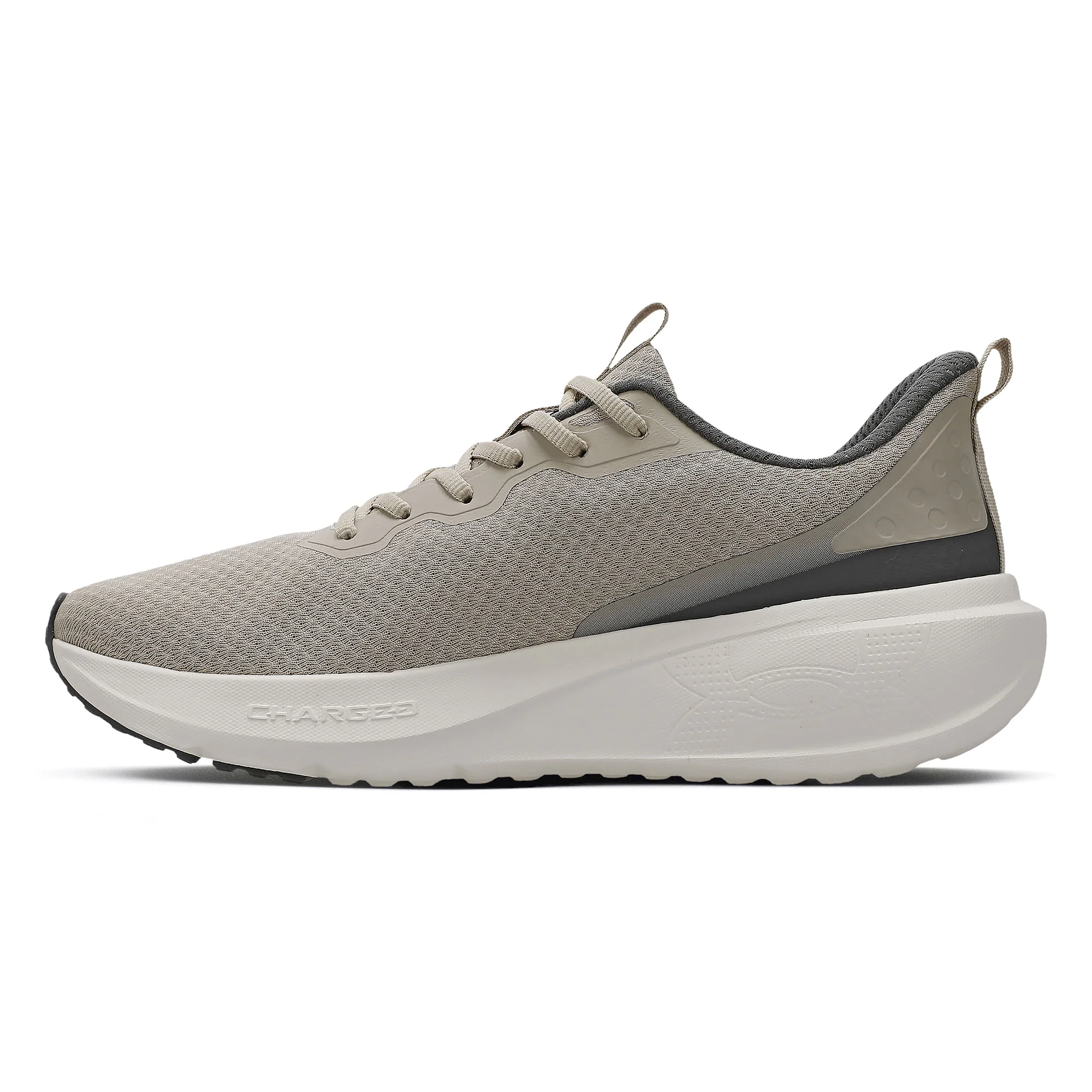 Tênis de Corrida Under Armour Charged Great Masculino Cinza 4